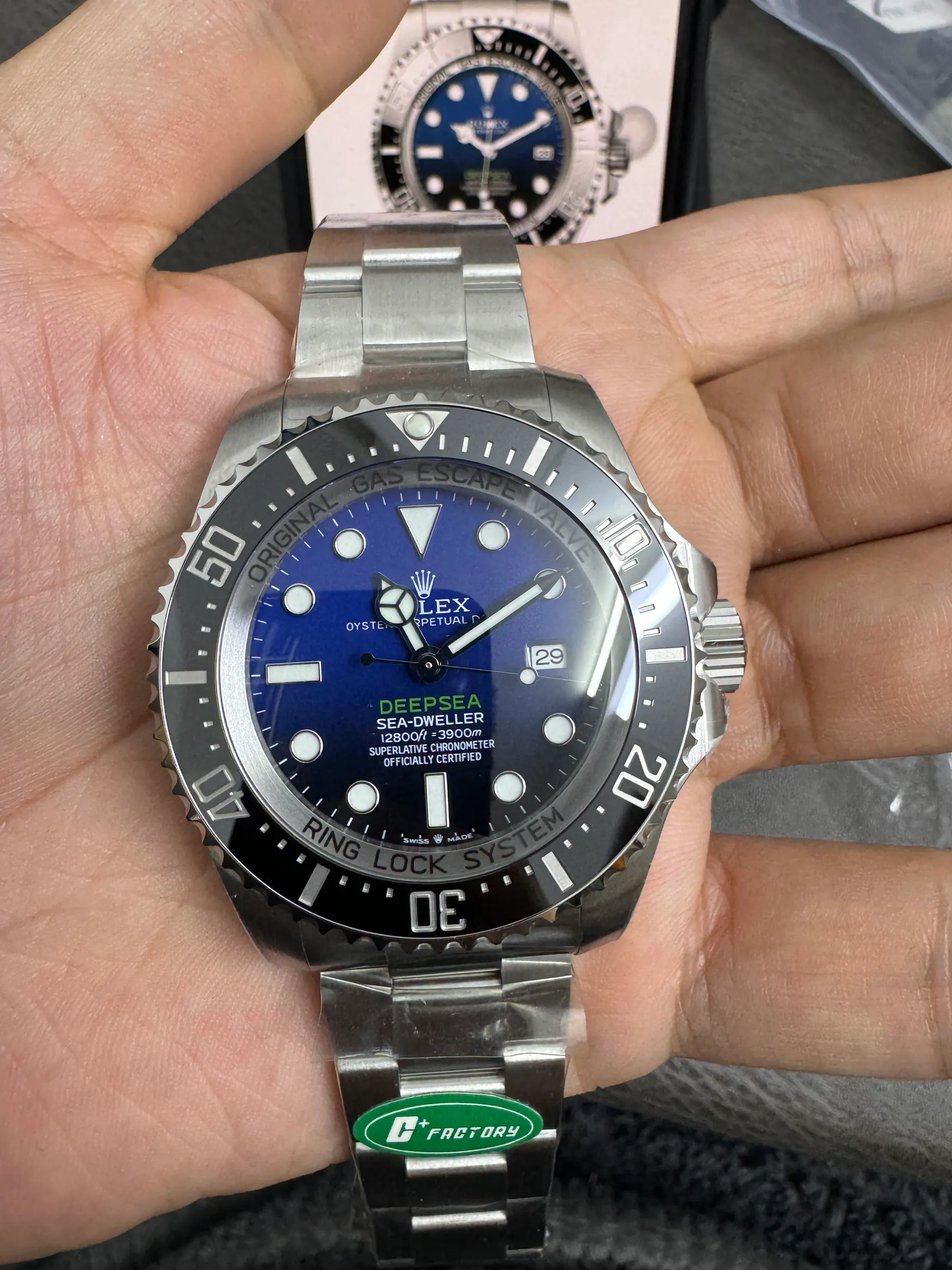 C+｜3235 机芯｜44mm｜劳力士深海型｜136660