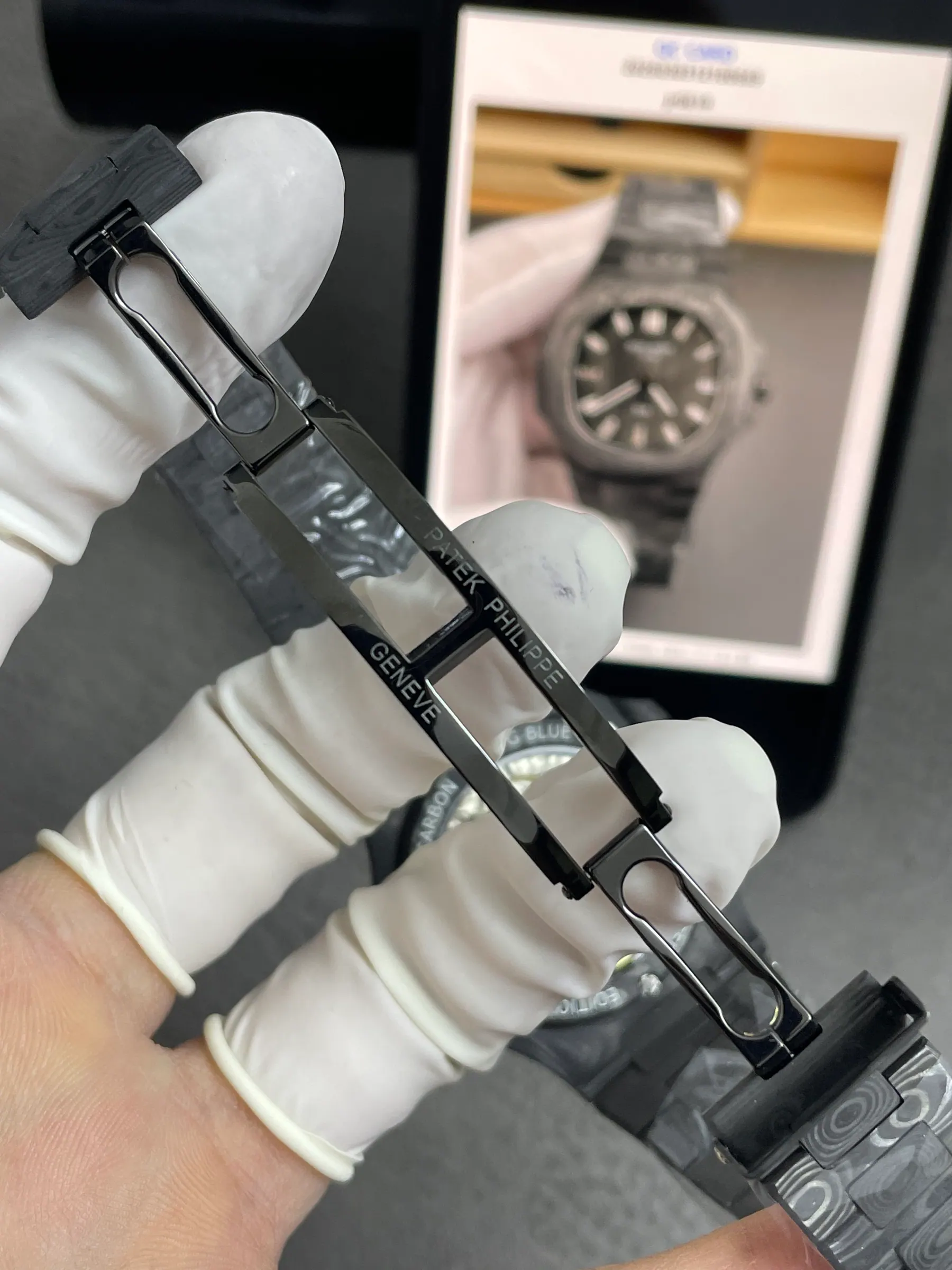 DIW | Cal.324 机芯｜40mm l 百达翡丽 Nautilus 5711 碳纤维