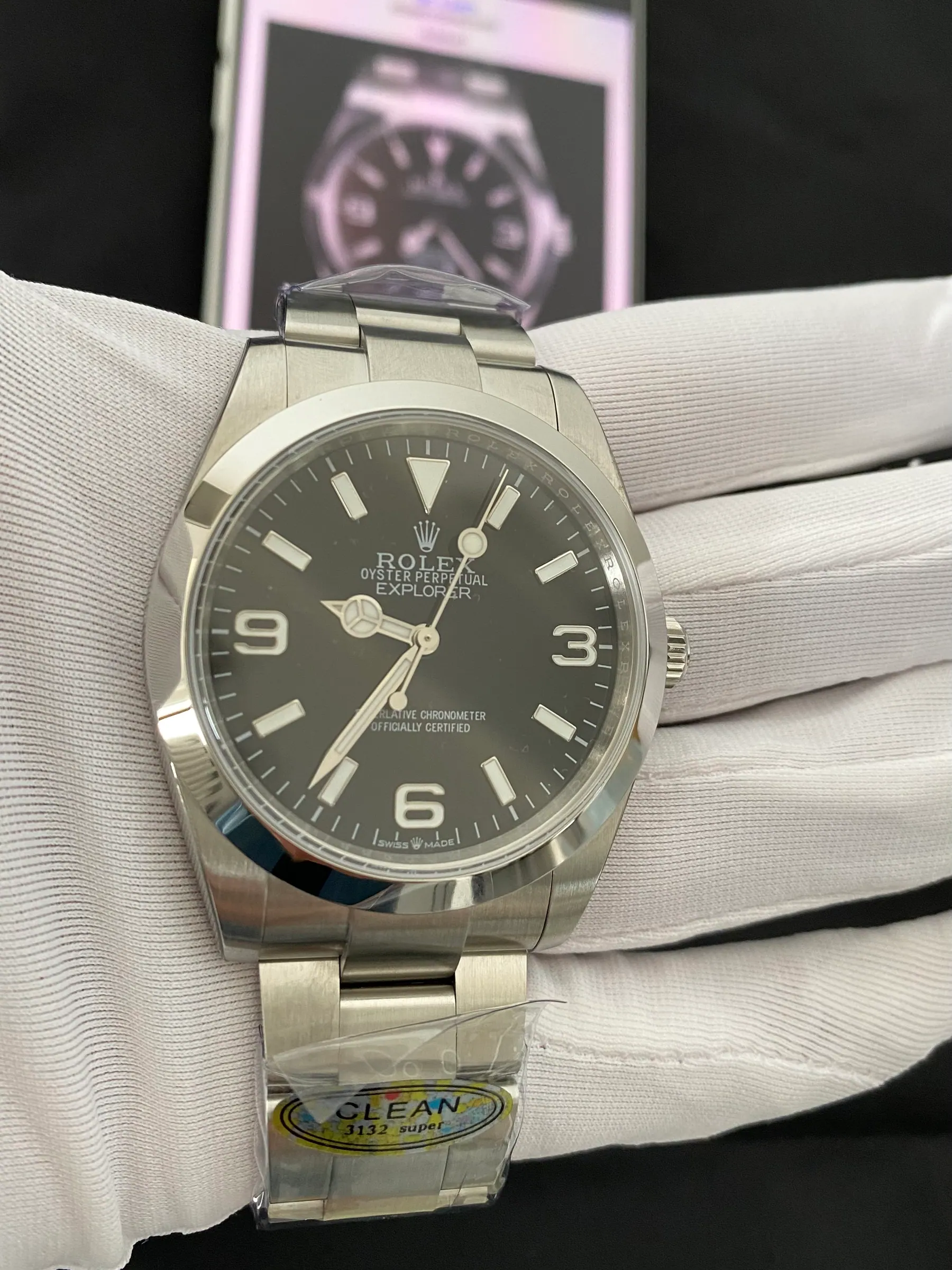 CLEAN l 3132 l 39mm l 劳力士探险家