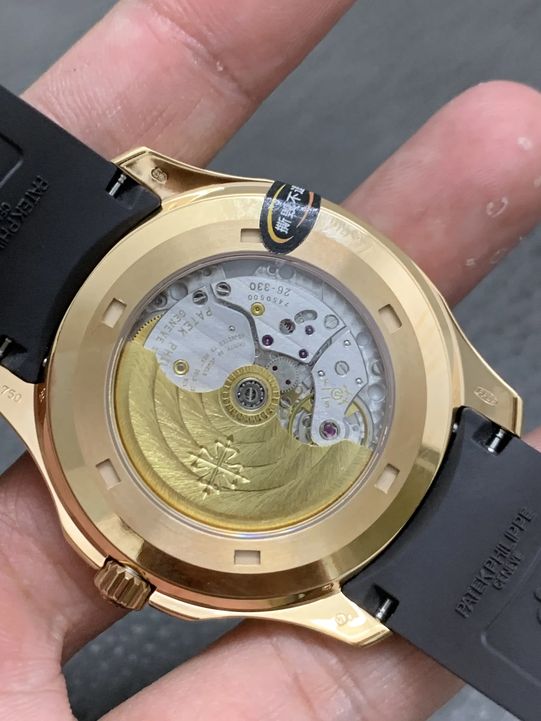 3K | 330机芯 l 40mm l 百达翡丽 Aquanaut 5167R