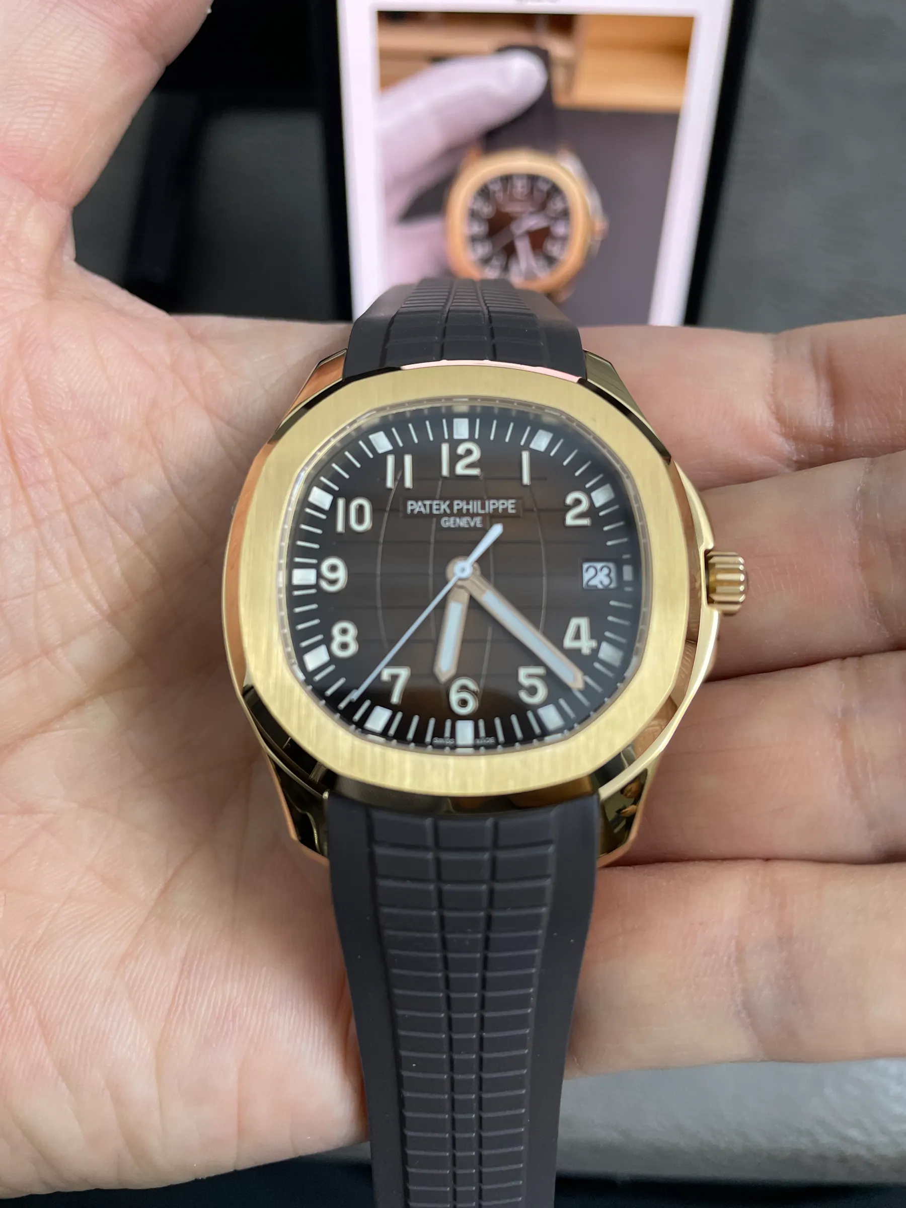 3K | 330机芯 l 40mm l 百达翡丽 Aquanaut 5167R