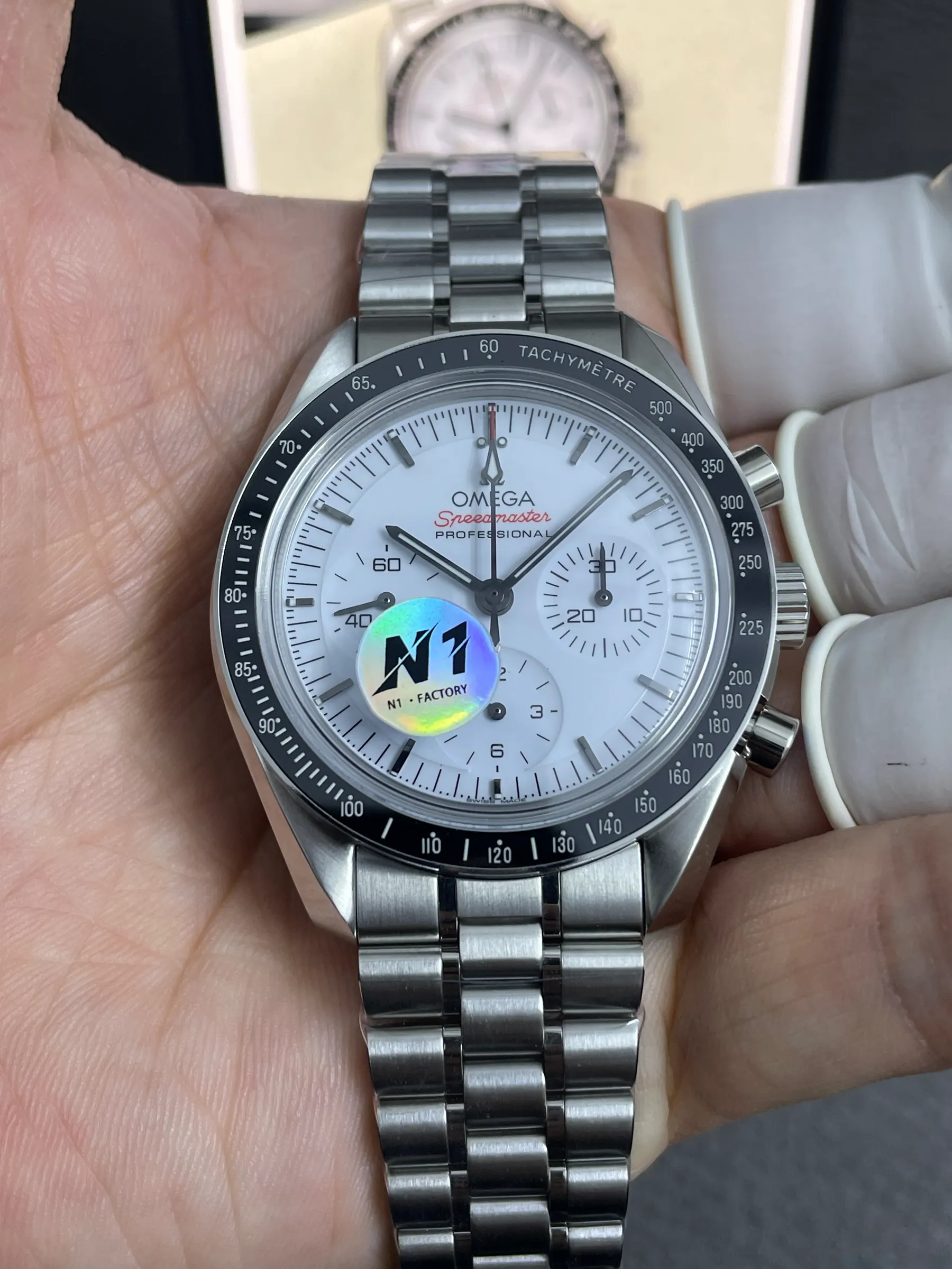 N1 l 3861 l 42mm l 欧米茄超霸月球表专业款 310.60.42.50.10.001