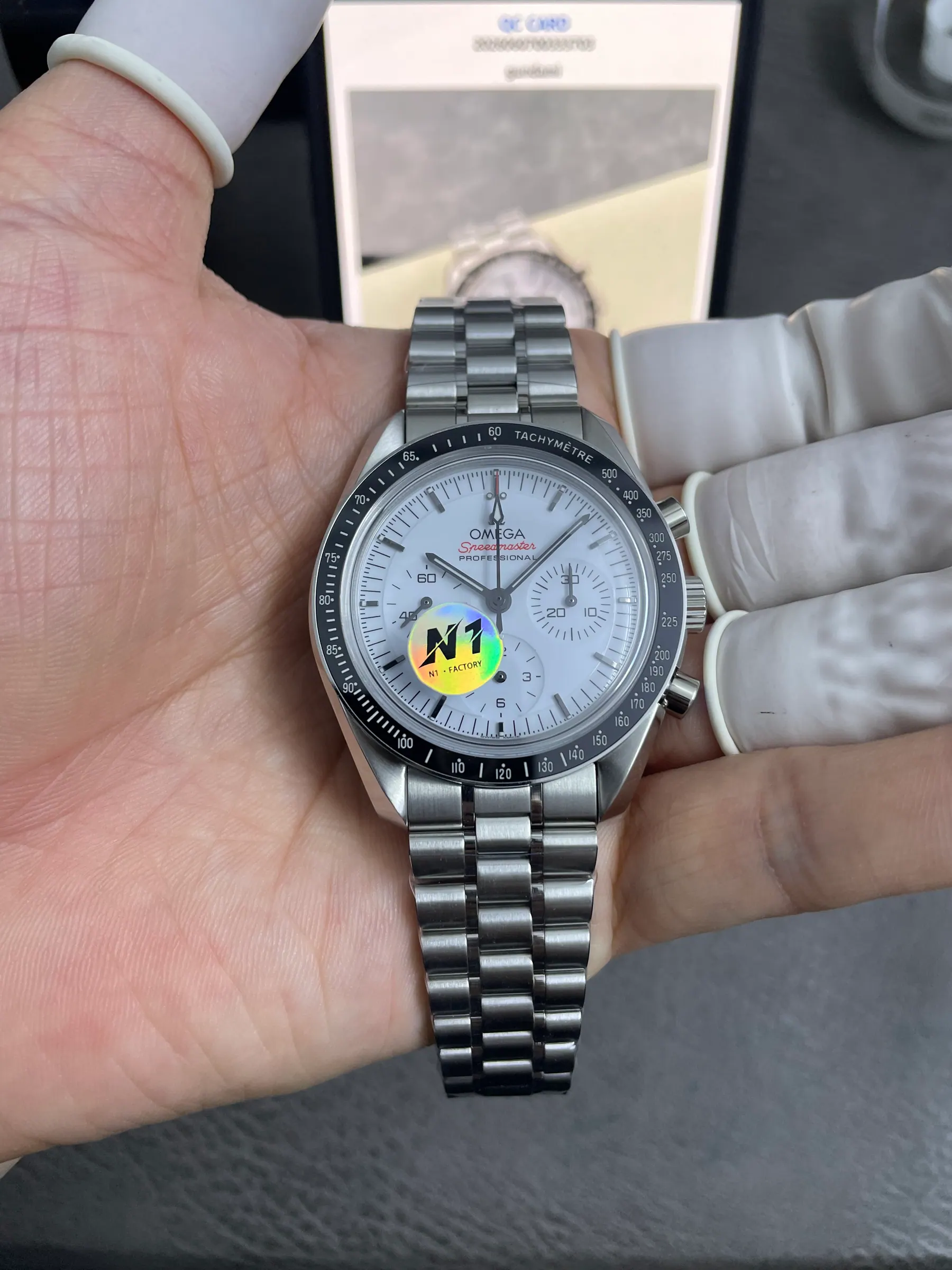 N1 l 3861 l 42mm l 欧米茄超霸月球表专业款 310.60.42.50.10.001