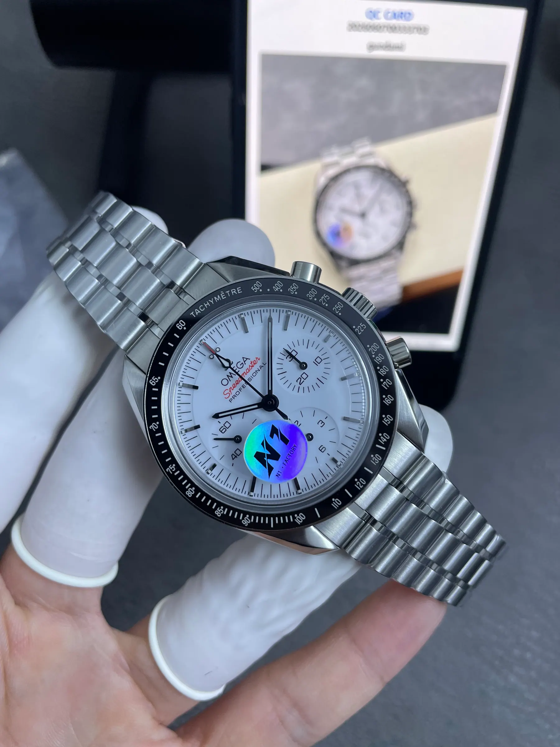 N1 l 3861 l 42mm l 欧米茄超霸月球表专业款 310.60.42.50.10.001