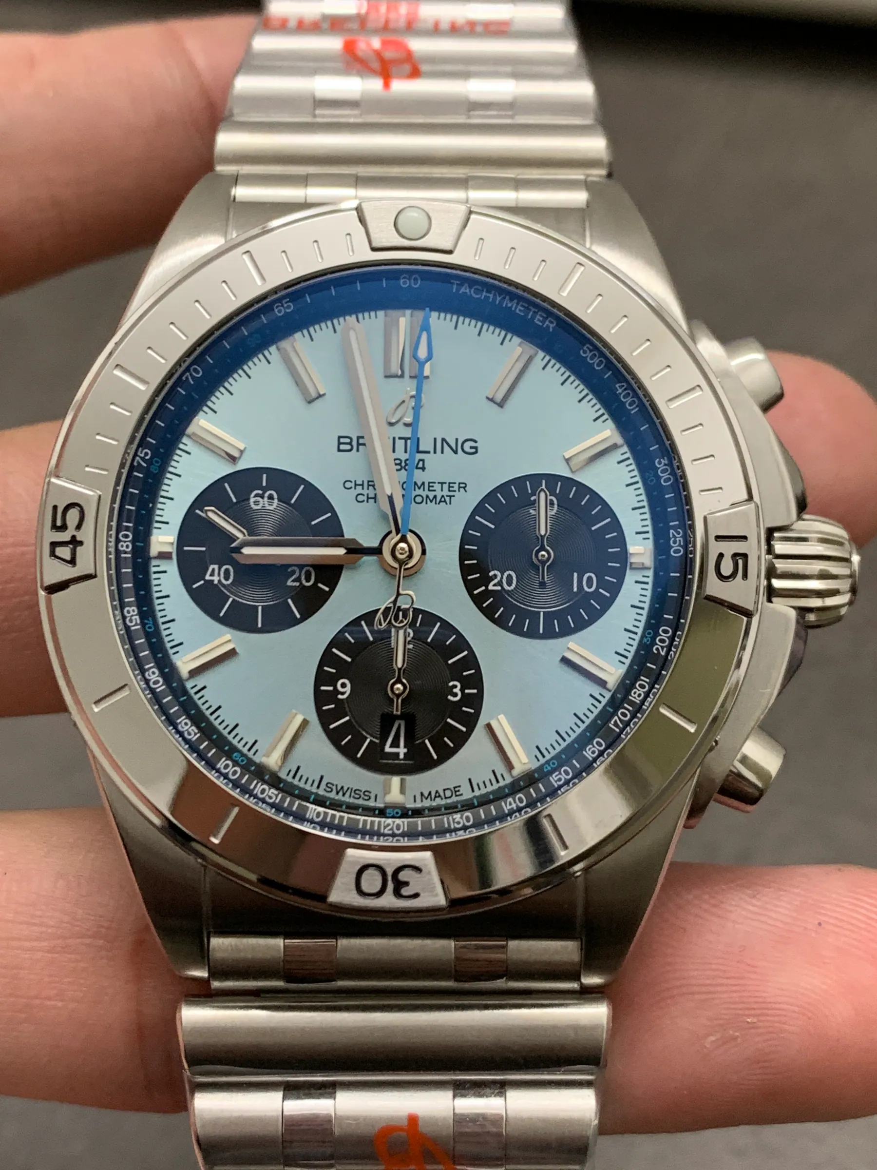 BLS l 7750 l 42mm l 百年灵 Chronomat B01 AB0134101K1S1