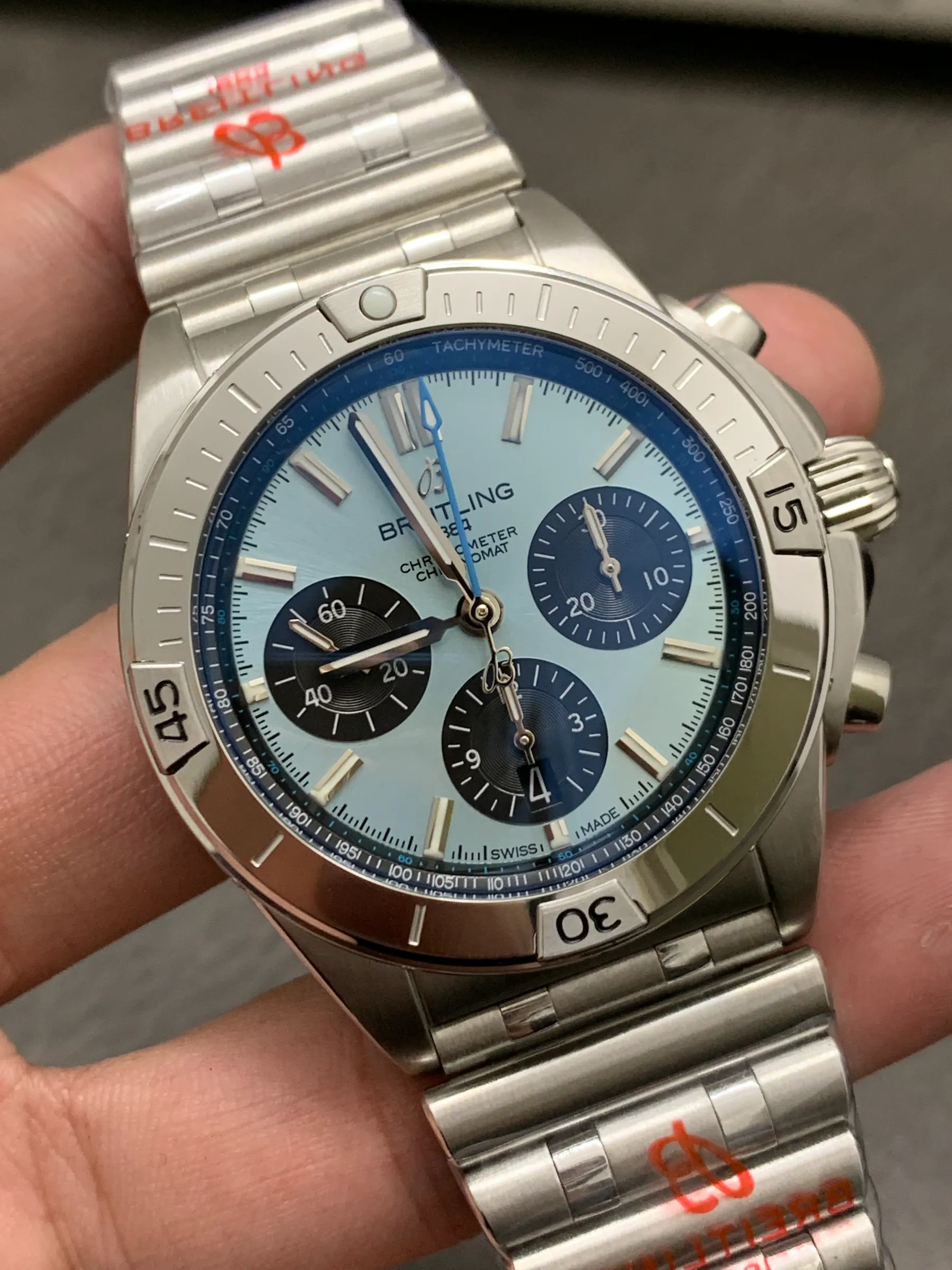 BLS l 7750 l 42mm l 百年灵 Chronomat B01 AB0134101K1S1