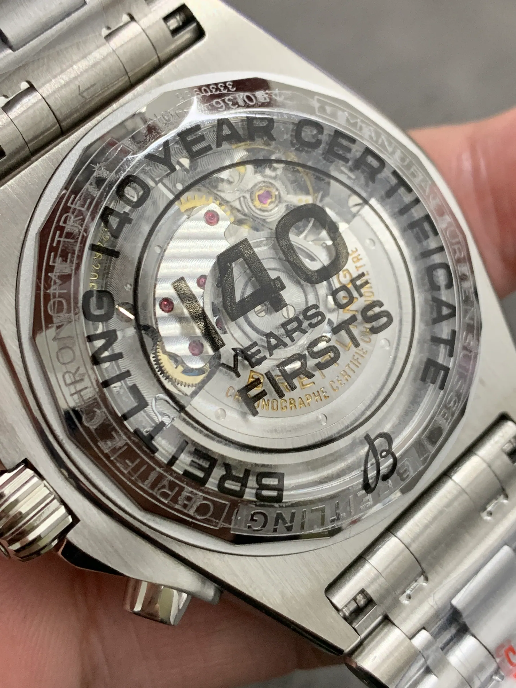 BLS l 7750 l 42mm l 百年灵 Chronomat B01 AB0134101K1S1