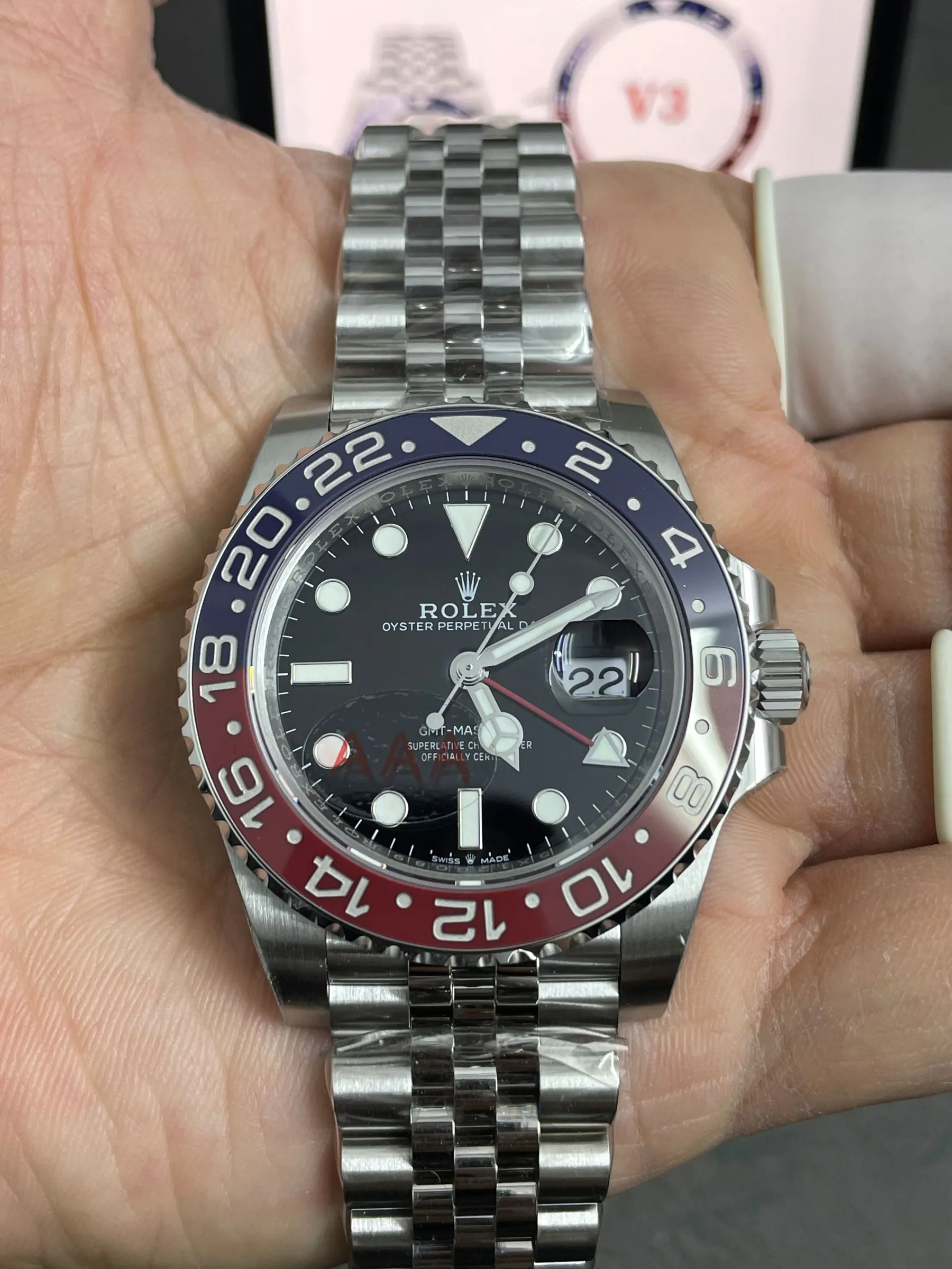 VS | 3285机芯｜劳力士 GMT-Master II V3 126710BLRO