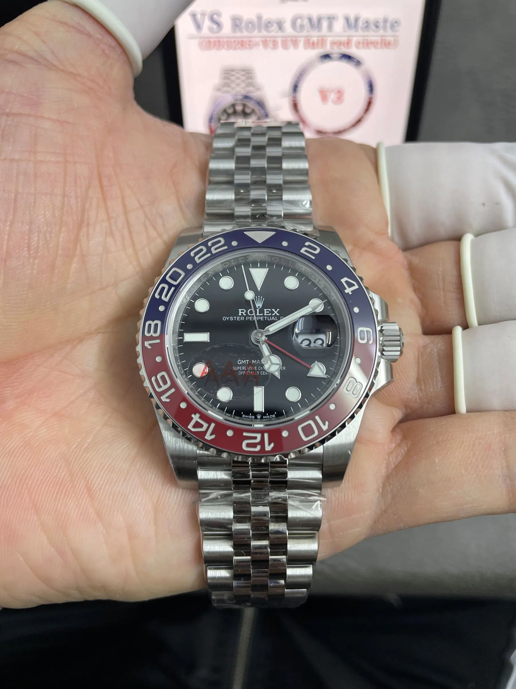 VS | 3285机芯｜劳力士 GMT-Master II V3 126710BLRO