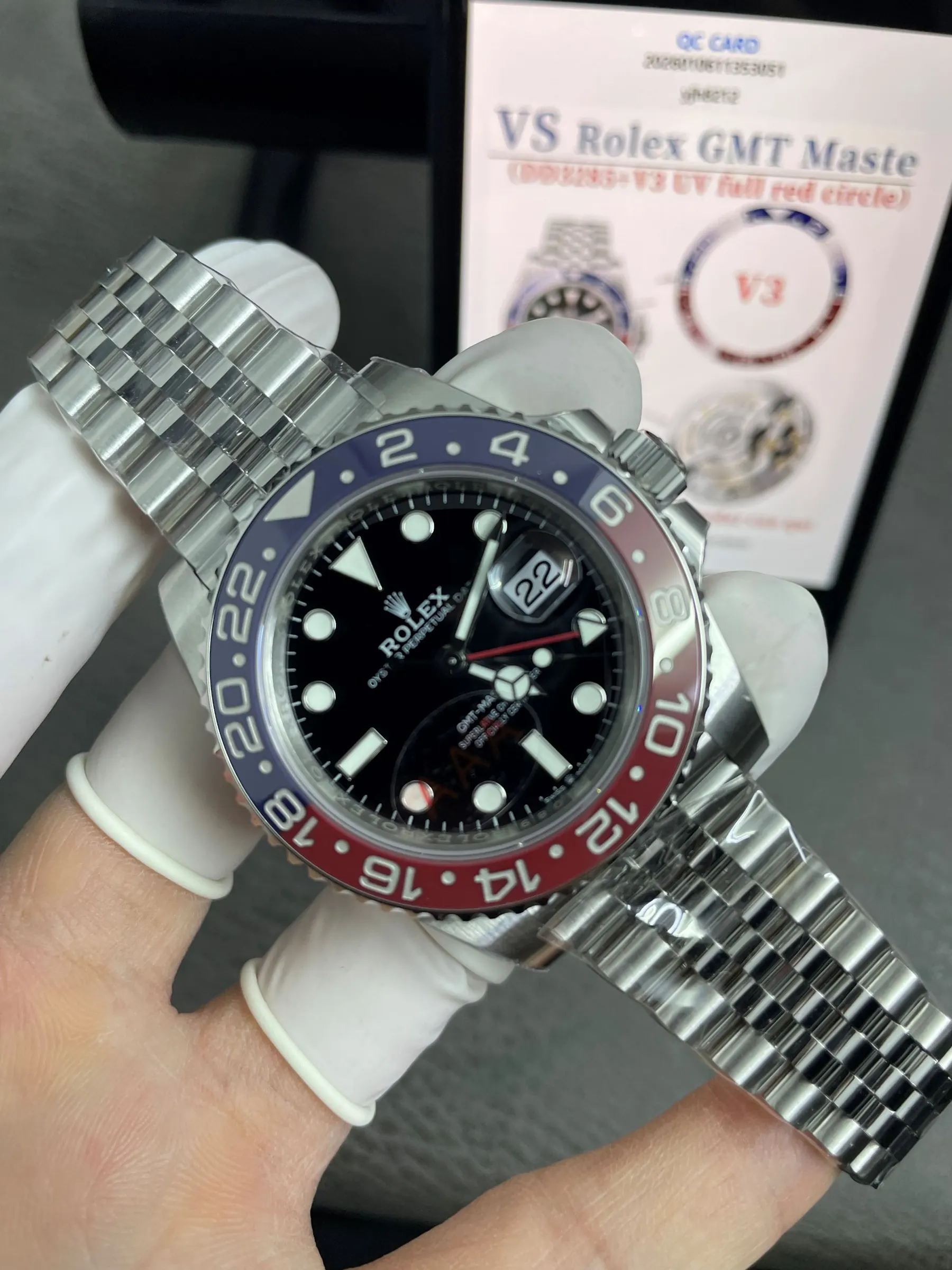 VS | 3285机芯｜劳力士 GMT-Master II V3 126710BLRO