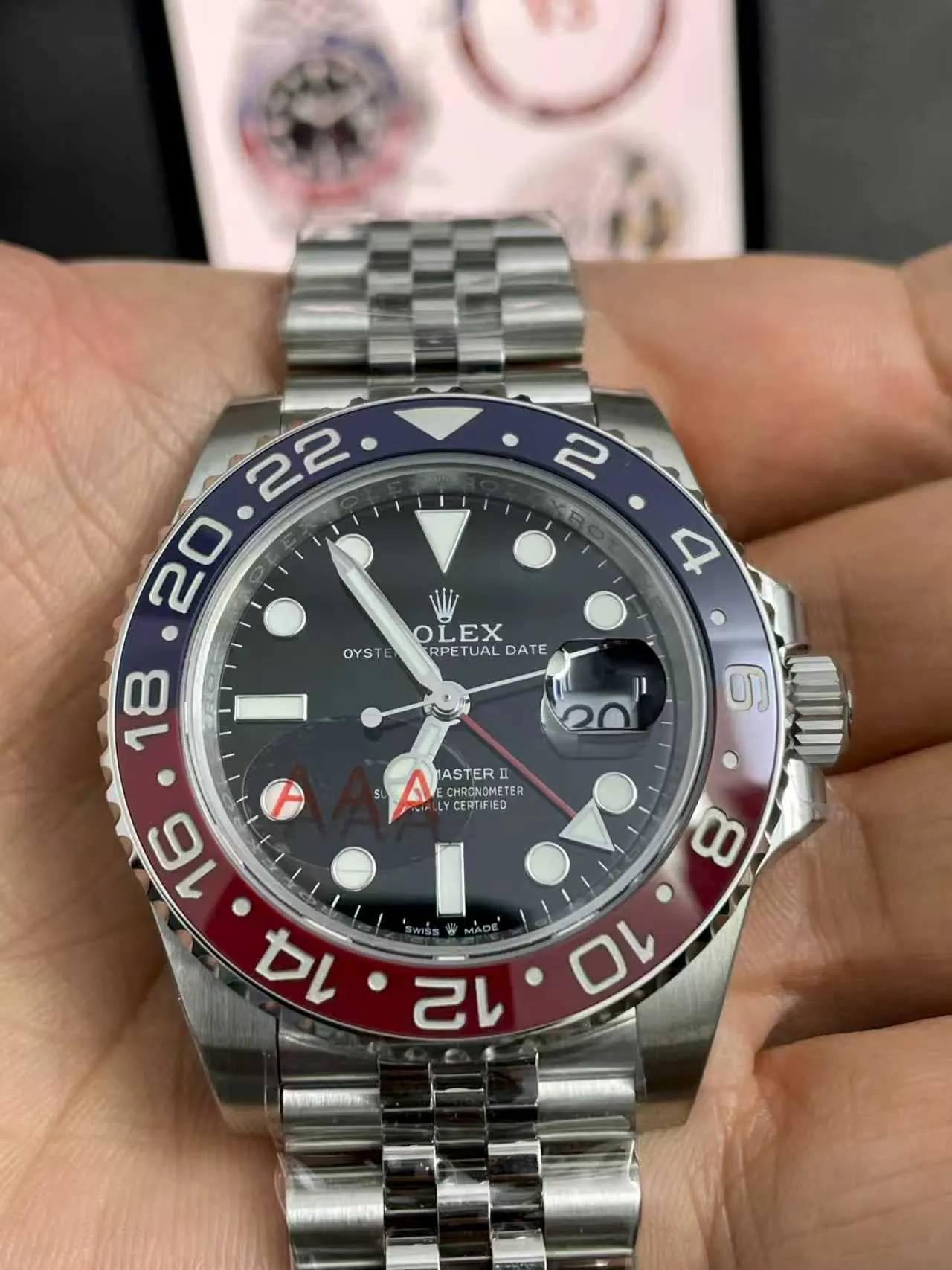 VS | 3285机芯｜劳力士 GMT-Master II V3 126710BLRO