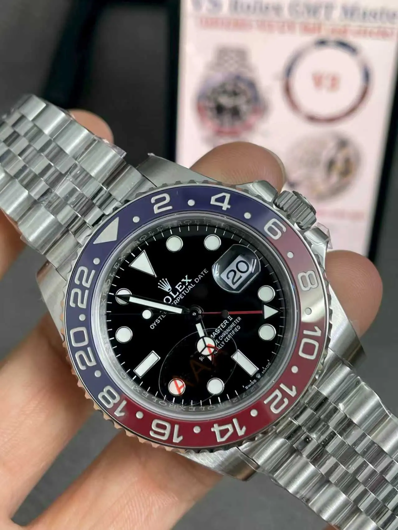 VS | 3285机芯｜劳力士 GMT-Master II V3 126710BLRO
