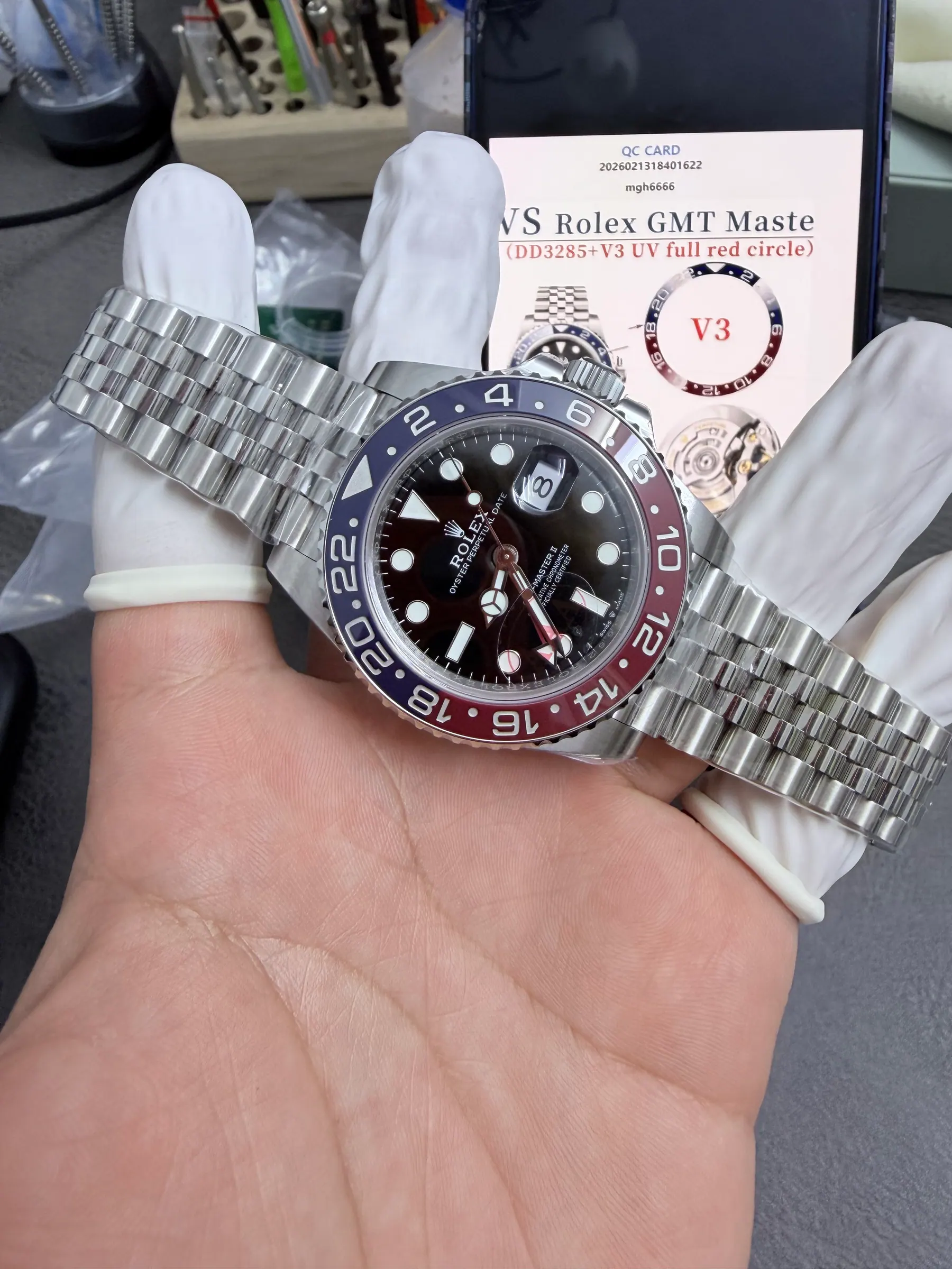 VS | 3285机芯｜劳力士 GMT-Master II V3 126710BLRO
