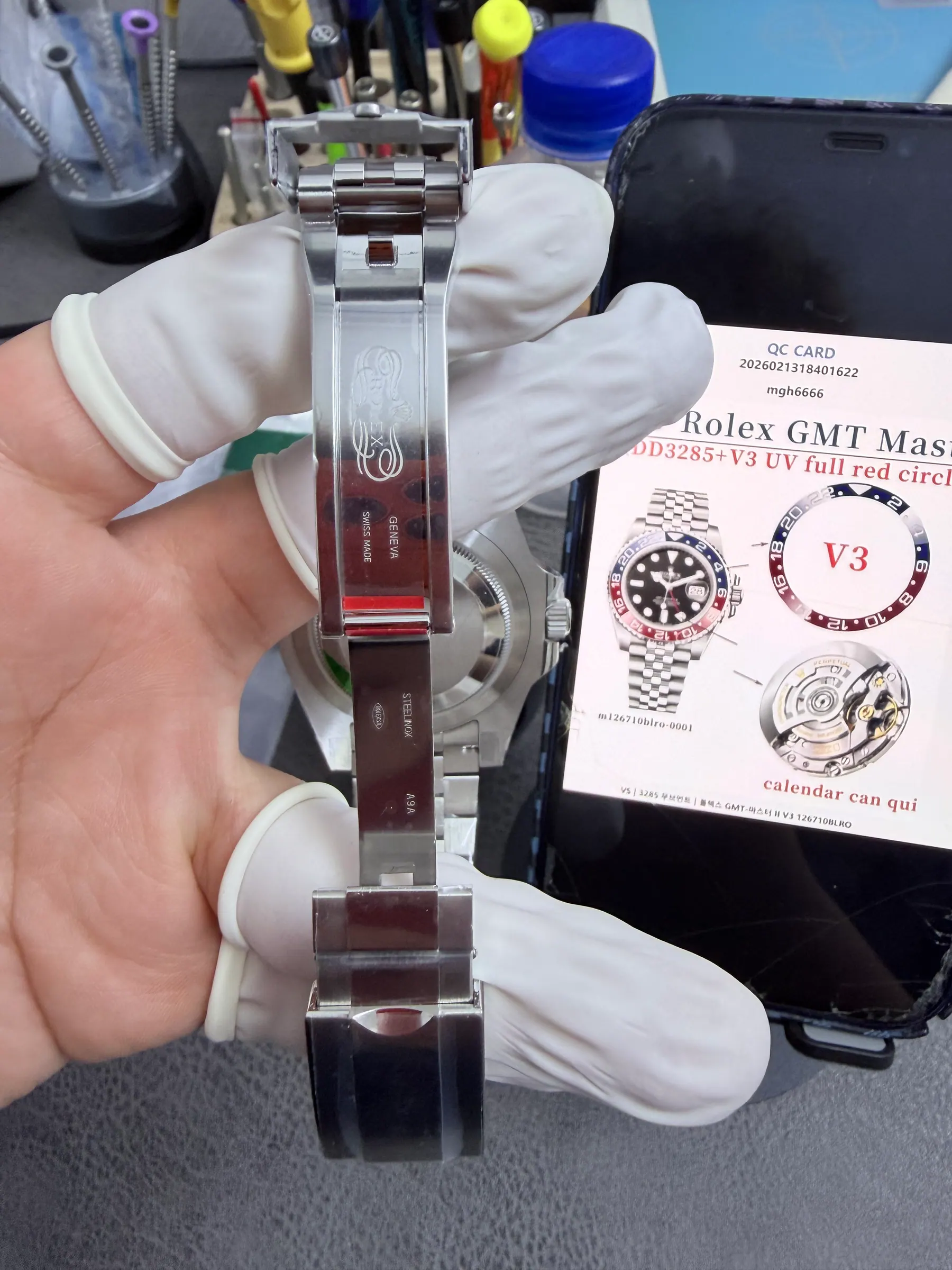 VS | 3285机芯｜劳力士 GMT-Master II V3 126710BLRO