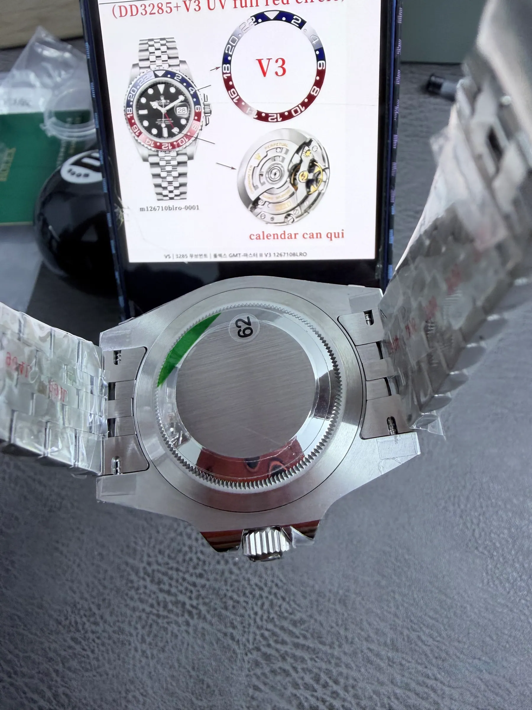 VS | 3285机芯｜劳力士 GMT-Master II V3 126710BLRO