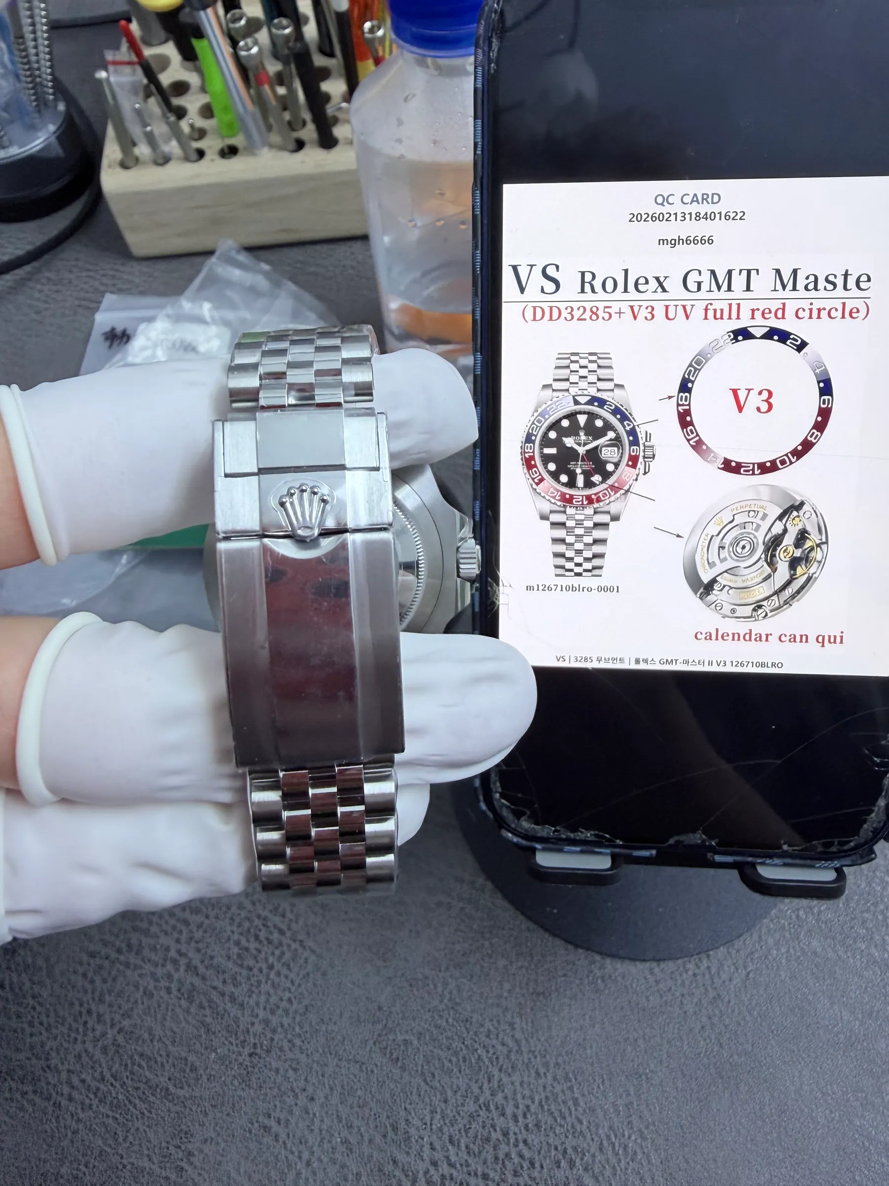 VS | 3285机芯｜劳力士 GMT-Master II V3 126710BLRO