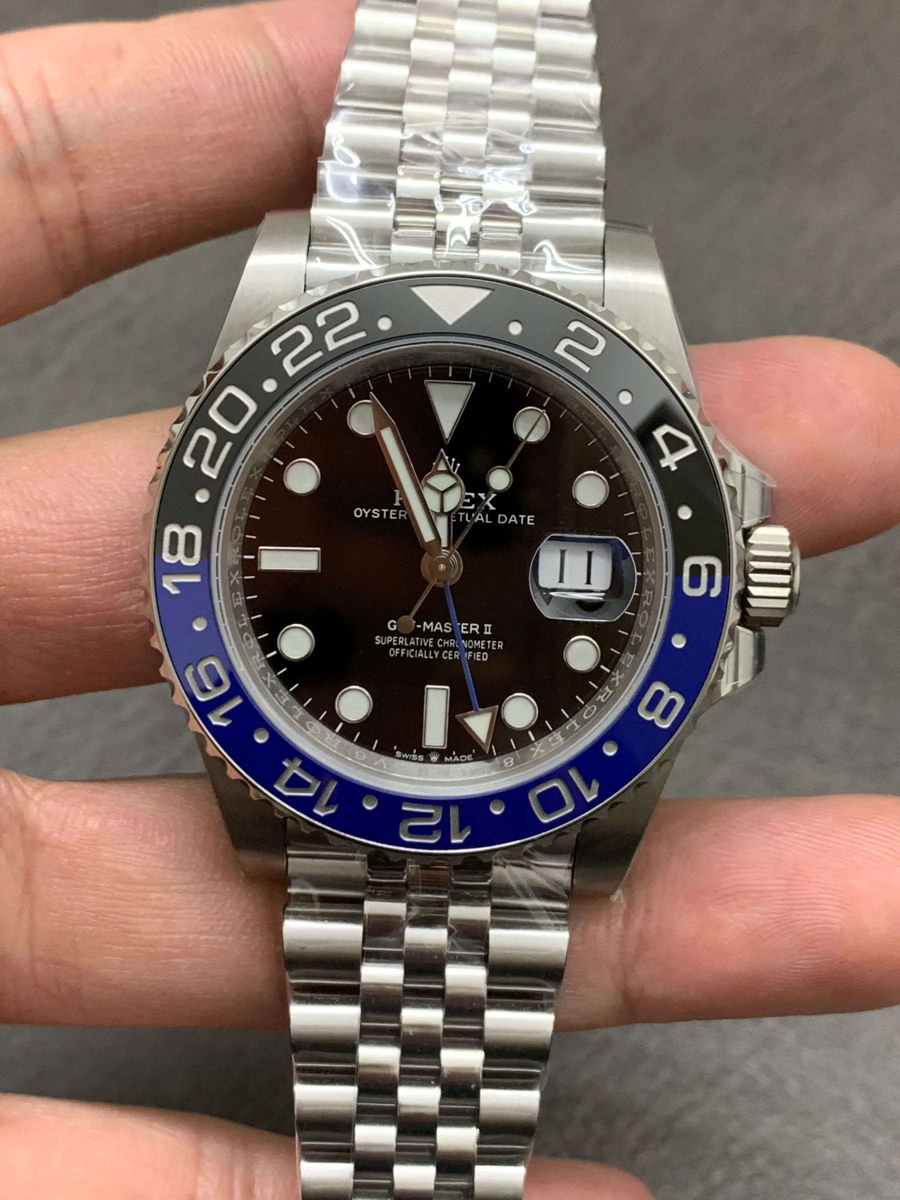 C+ | 3285机芯｜劳力士 GMT-Master II 126710BLNR