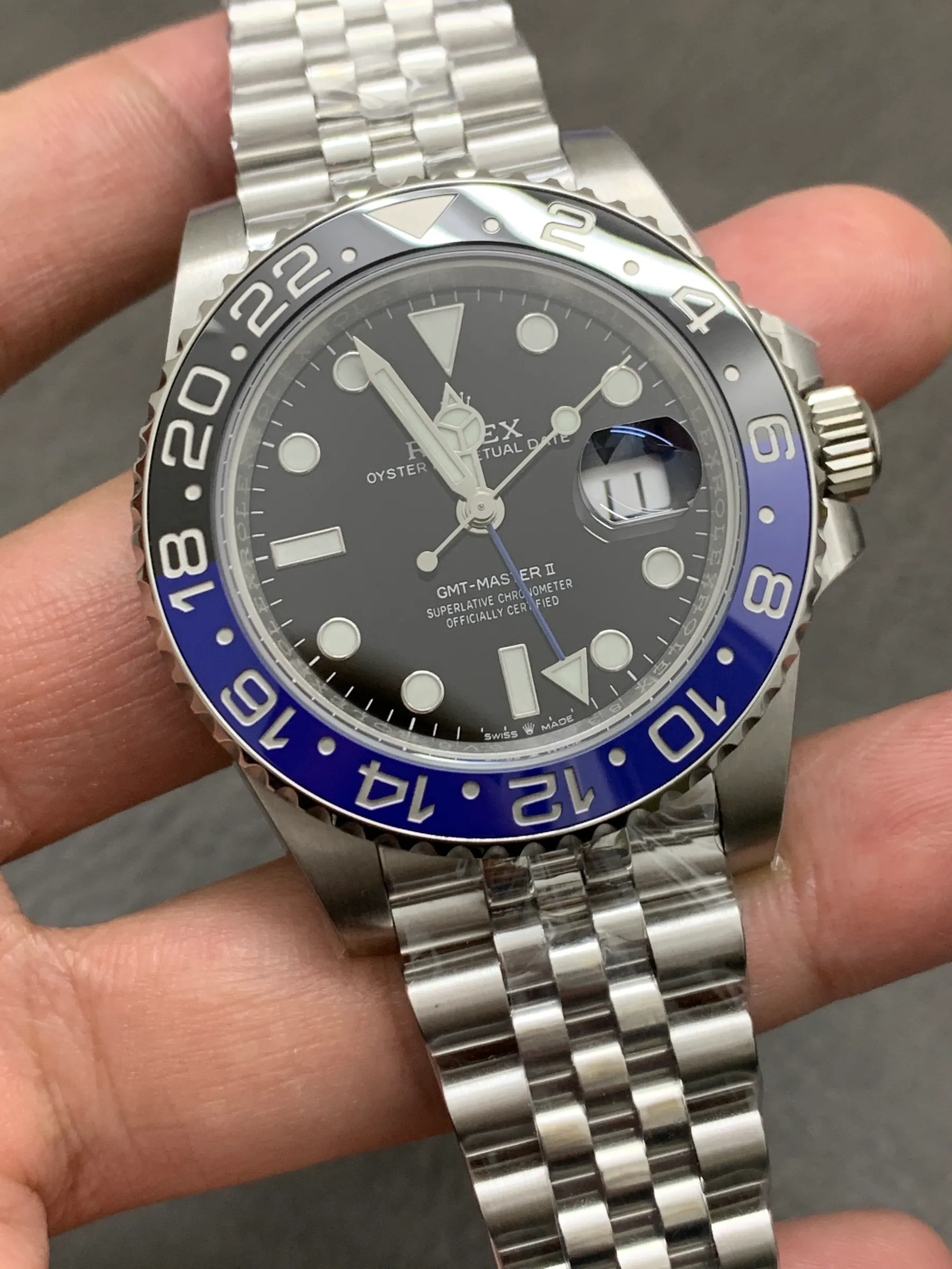 C+ | 3285机芯｜劳力士 GMT-Master II 126710BLNR
