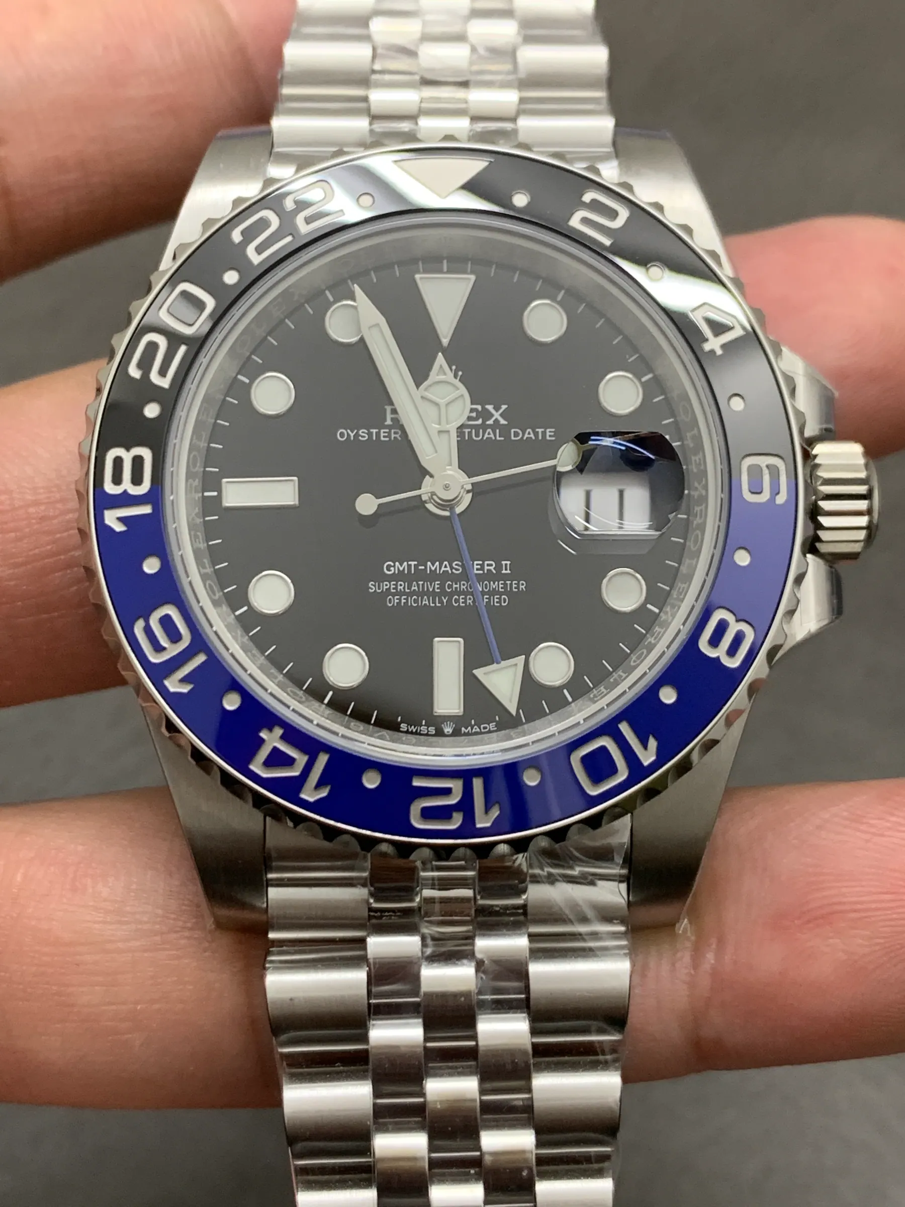 C+ | 3285机芯｜劳力士 GMT-Master II 126710BLNR
