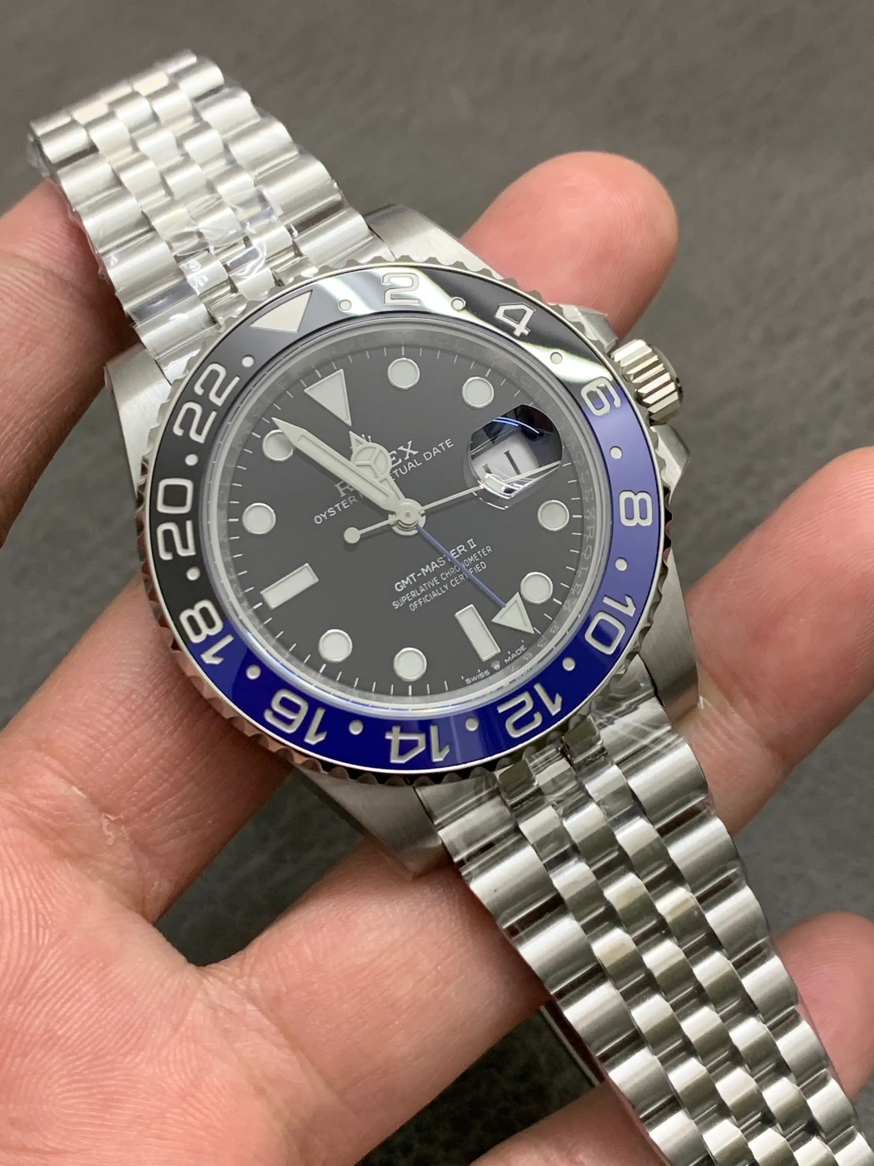 C+ | 3285机芯｜劳力士 GMT-Master II 126710BLNR