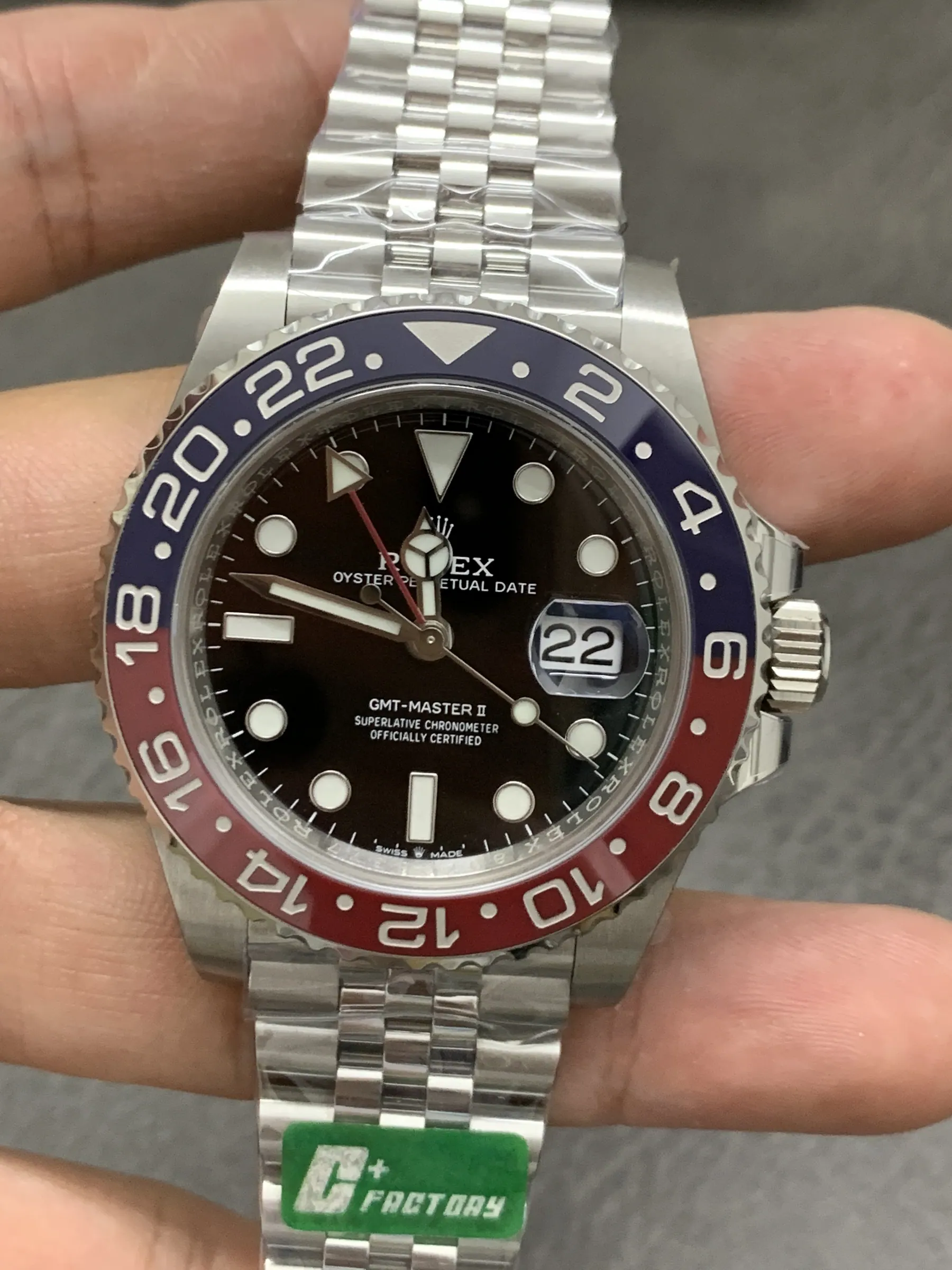 C+ | 3285机芯｜劳力士 GMT-Master II V3 126710BLRO