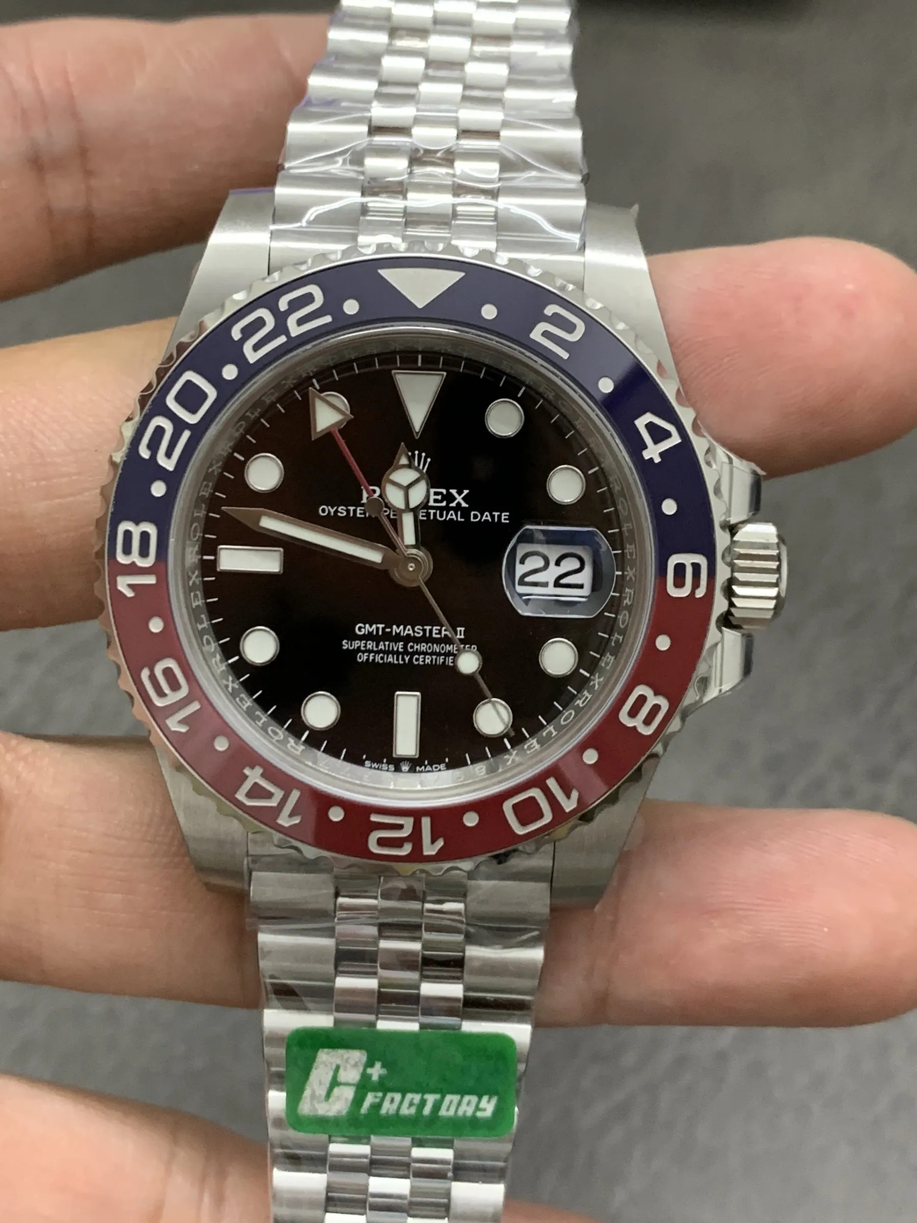 C+ | 3285机芯｜劳力士 GMT-Master II V3 126710BLRO