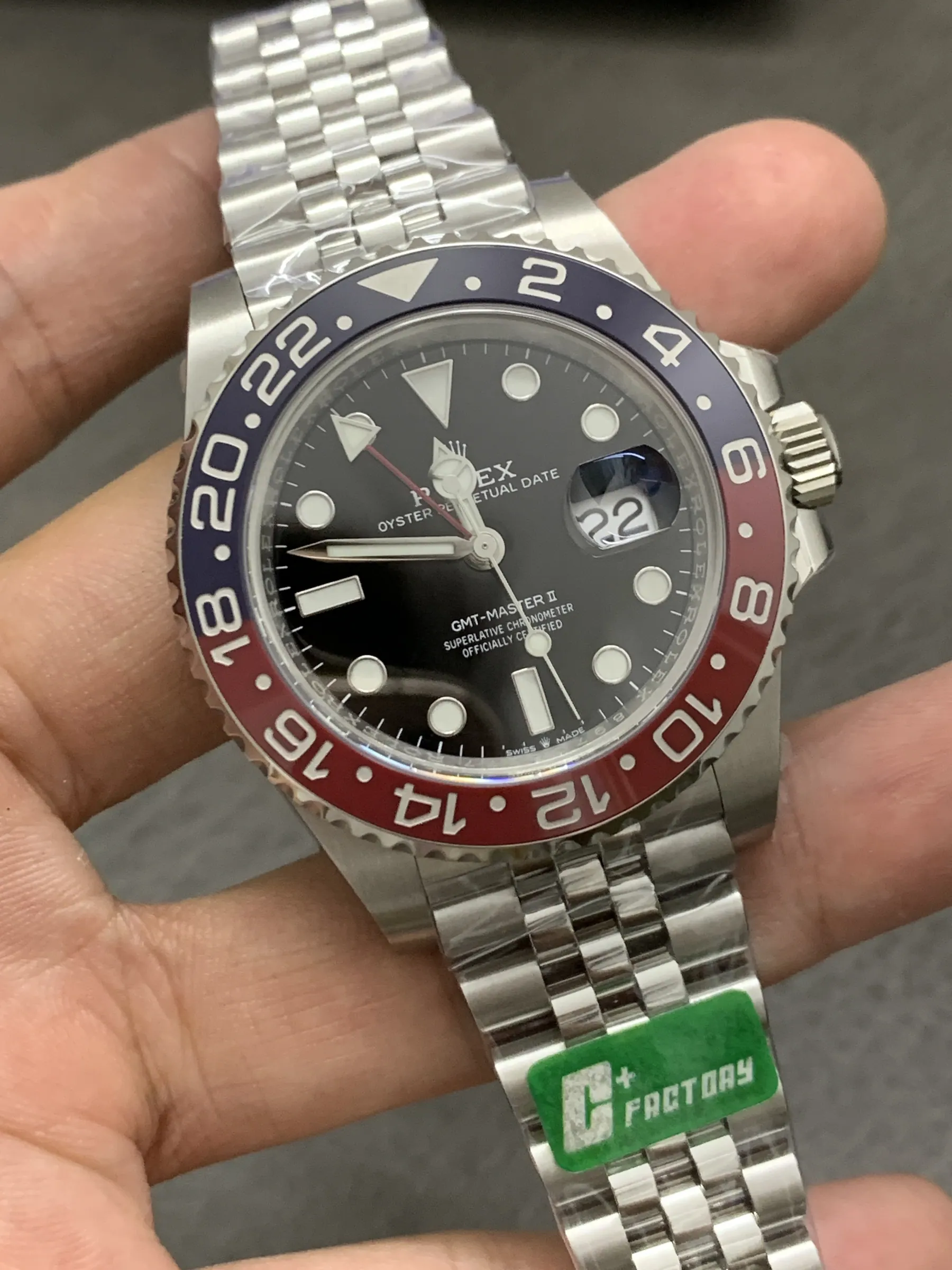 C+ | 3285机芯｜劳力士 GMT-Master II V3 126710BLRO