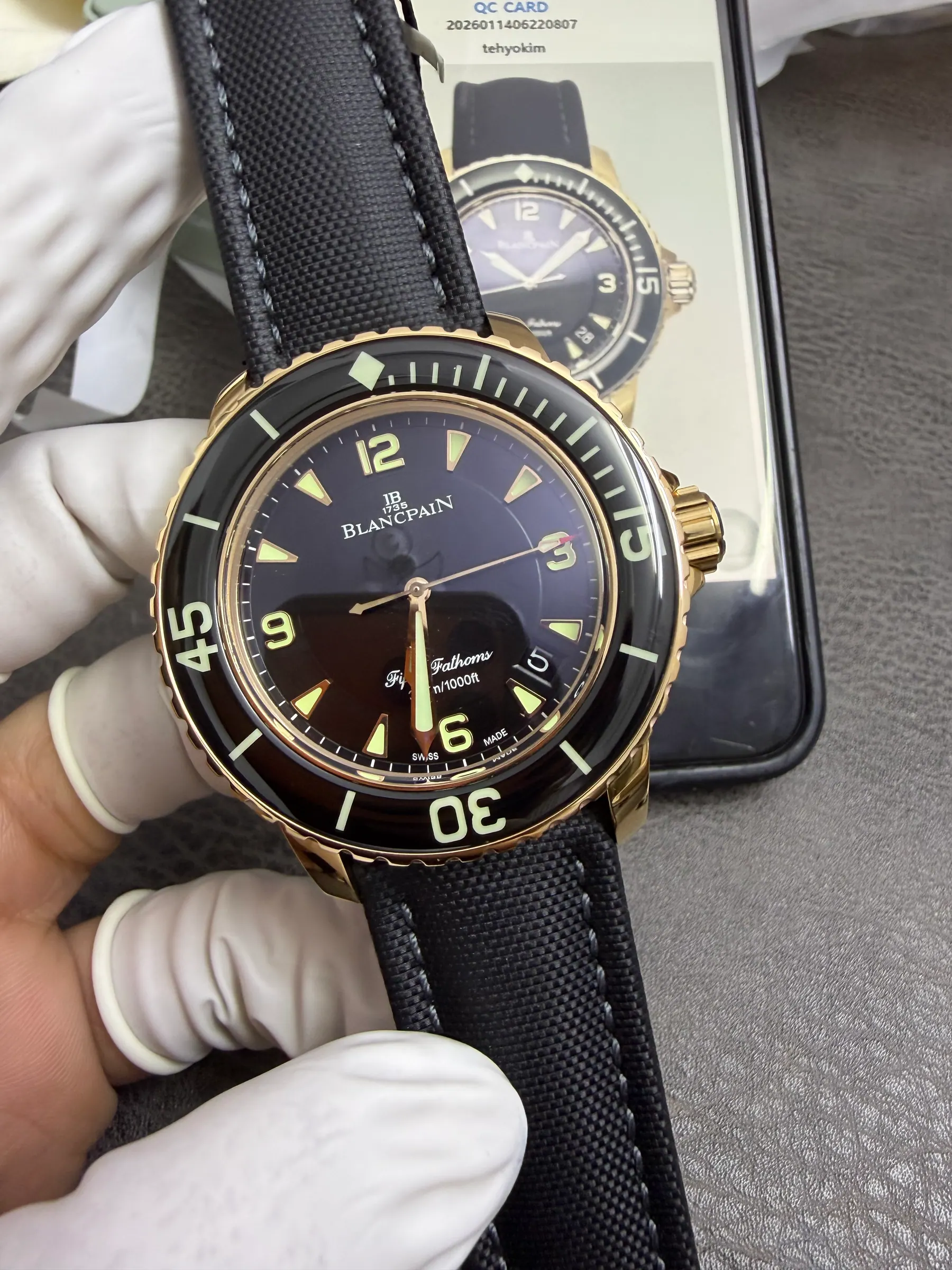 ZF l 45mm l 宝珀 Fifty Fathoms