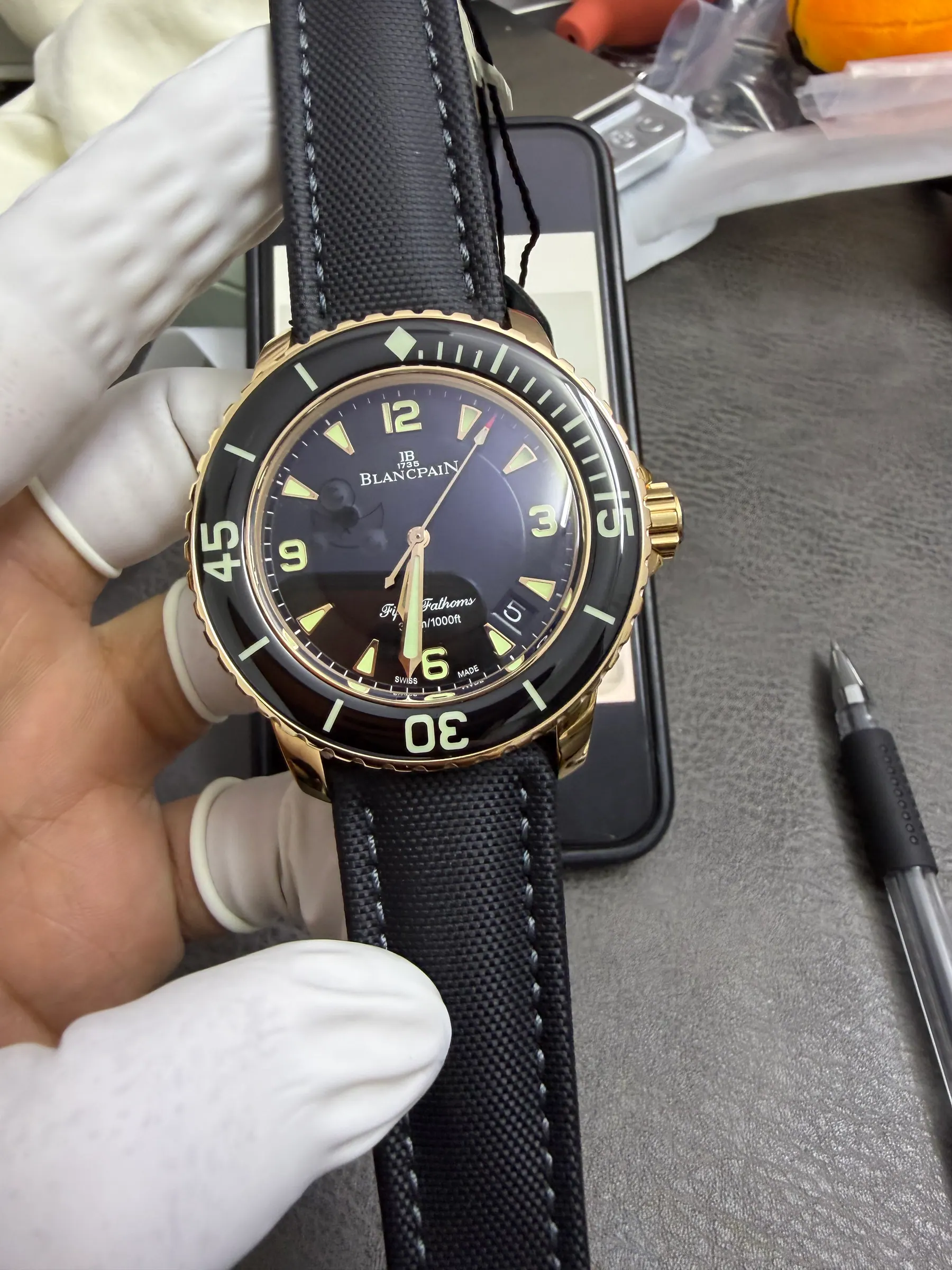 ZF l 45mm l 宝珀 Fifty Fathoms