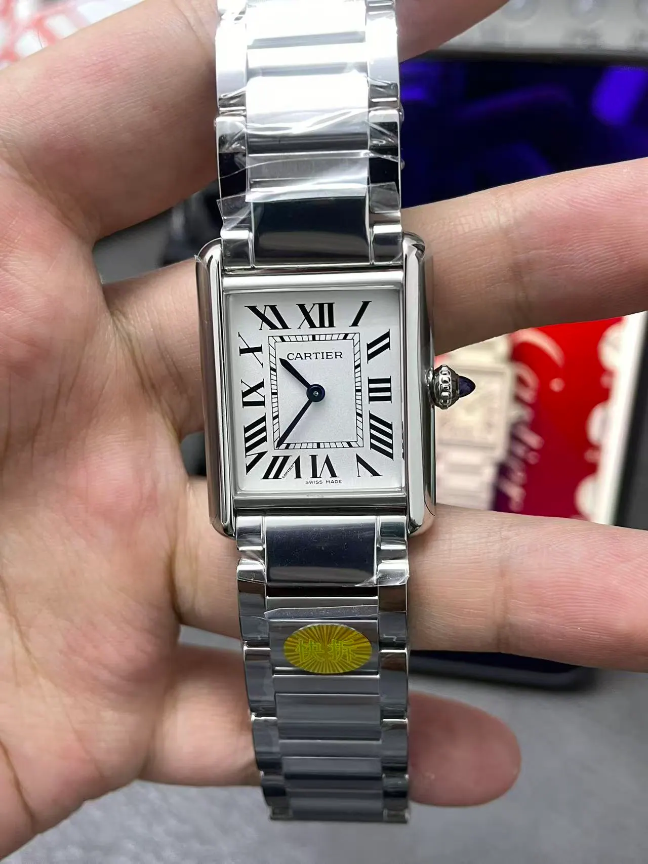 AF | クォーツムーブメント l 33.7mm*25.5mm l カルティエ タンク マスト ｜WSTA0052