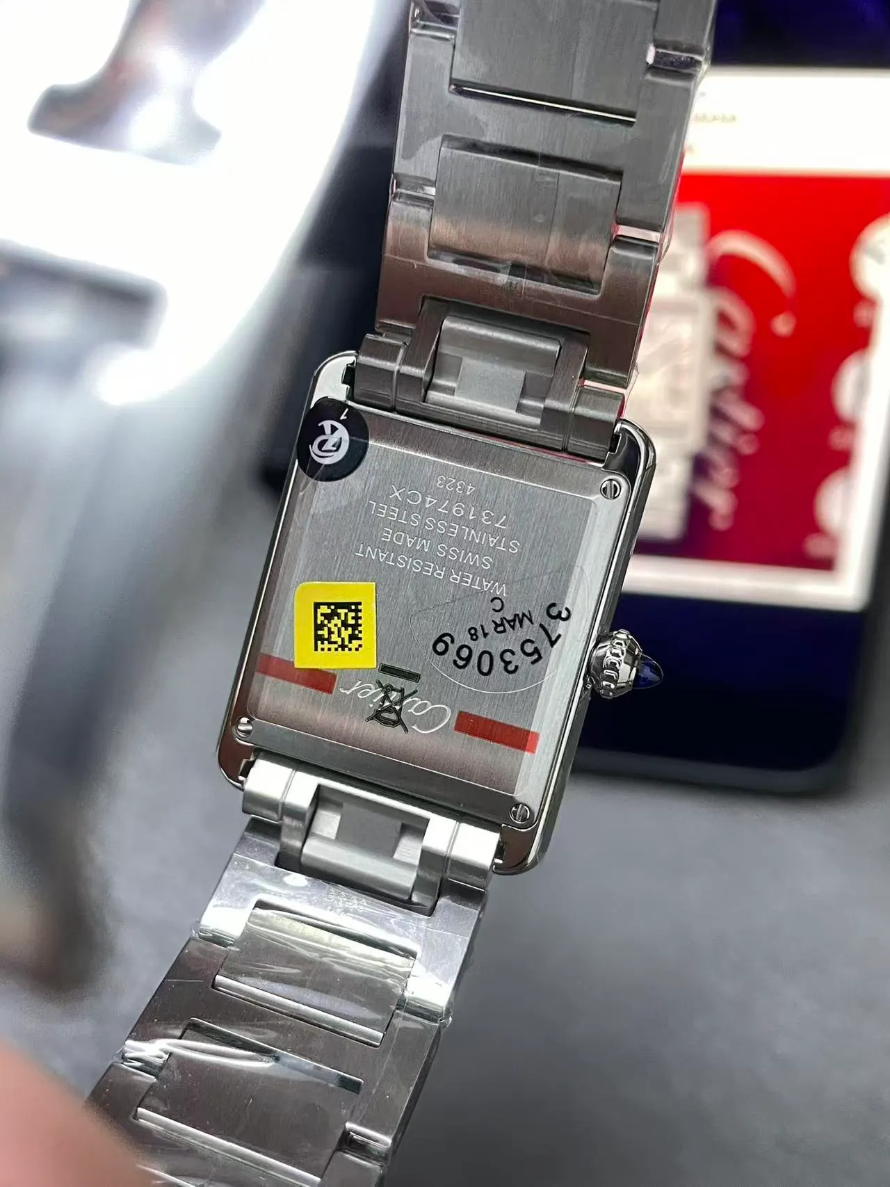 AF | クォーツムーブメント l 33.7mm*25.5mm l カルティエ タンク マスト ｜WSTA0052