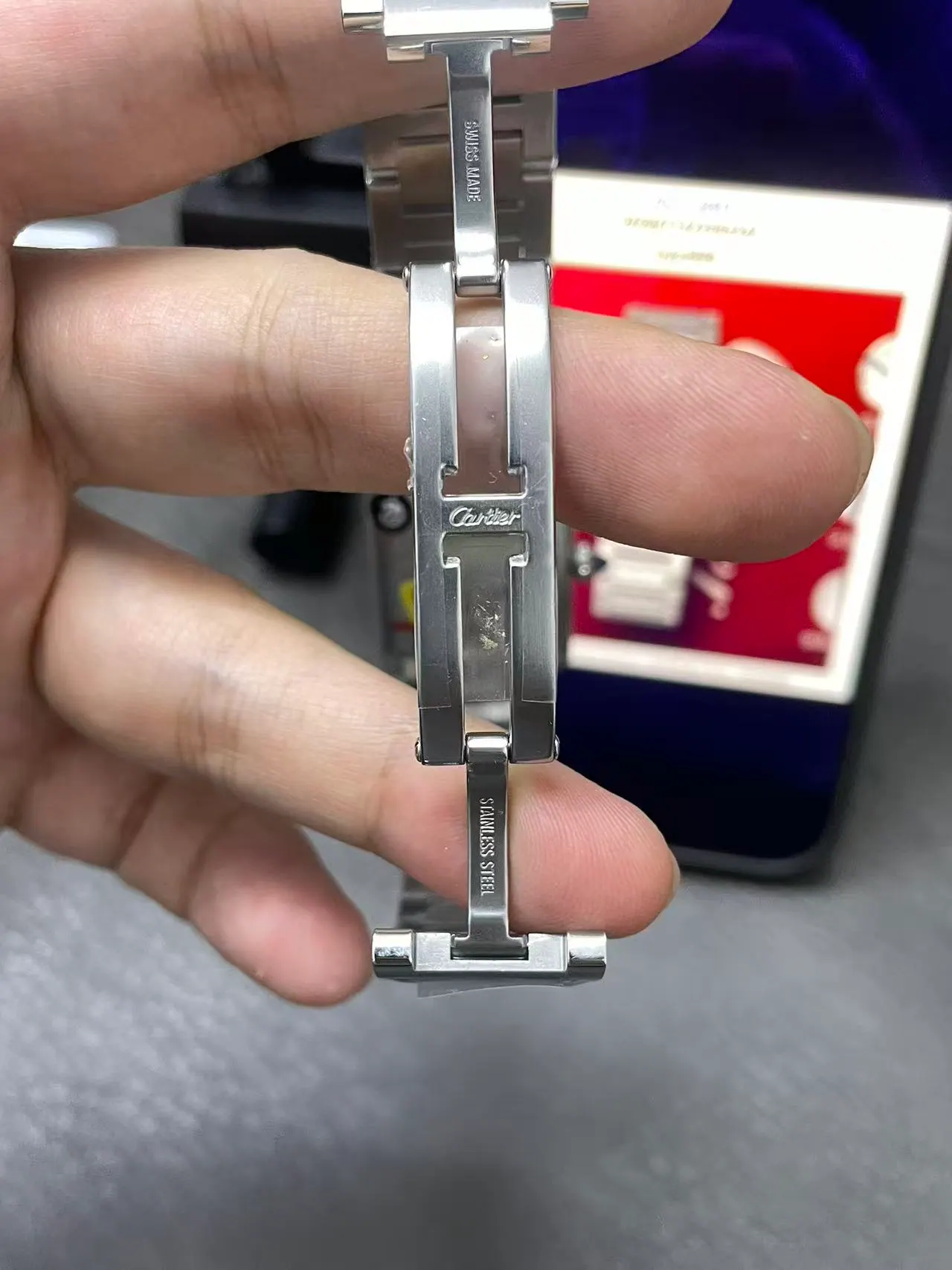 AF | クォーツムーブメント l 33.7mm*25.5mm l カルティエ タンク マスト ｜WSTA0052
