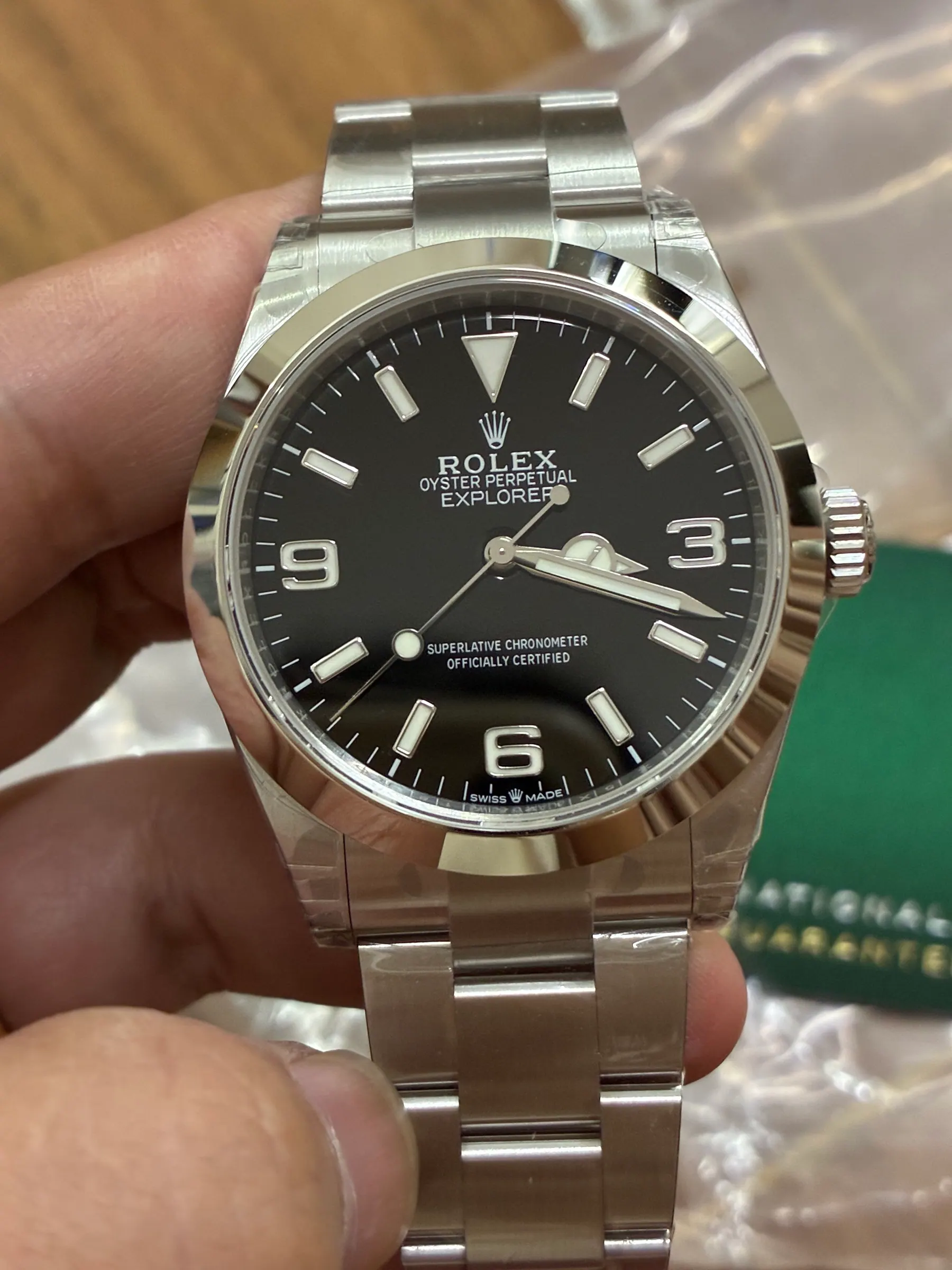 VS l 3230 l 40mm l 劳力士 Explorer 40mm m224270-0001