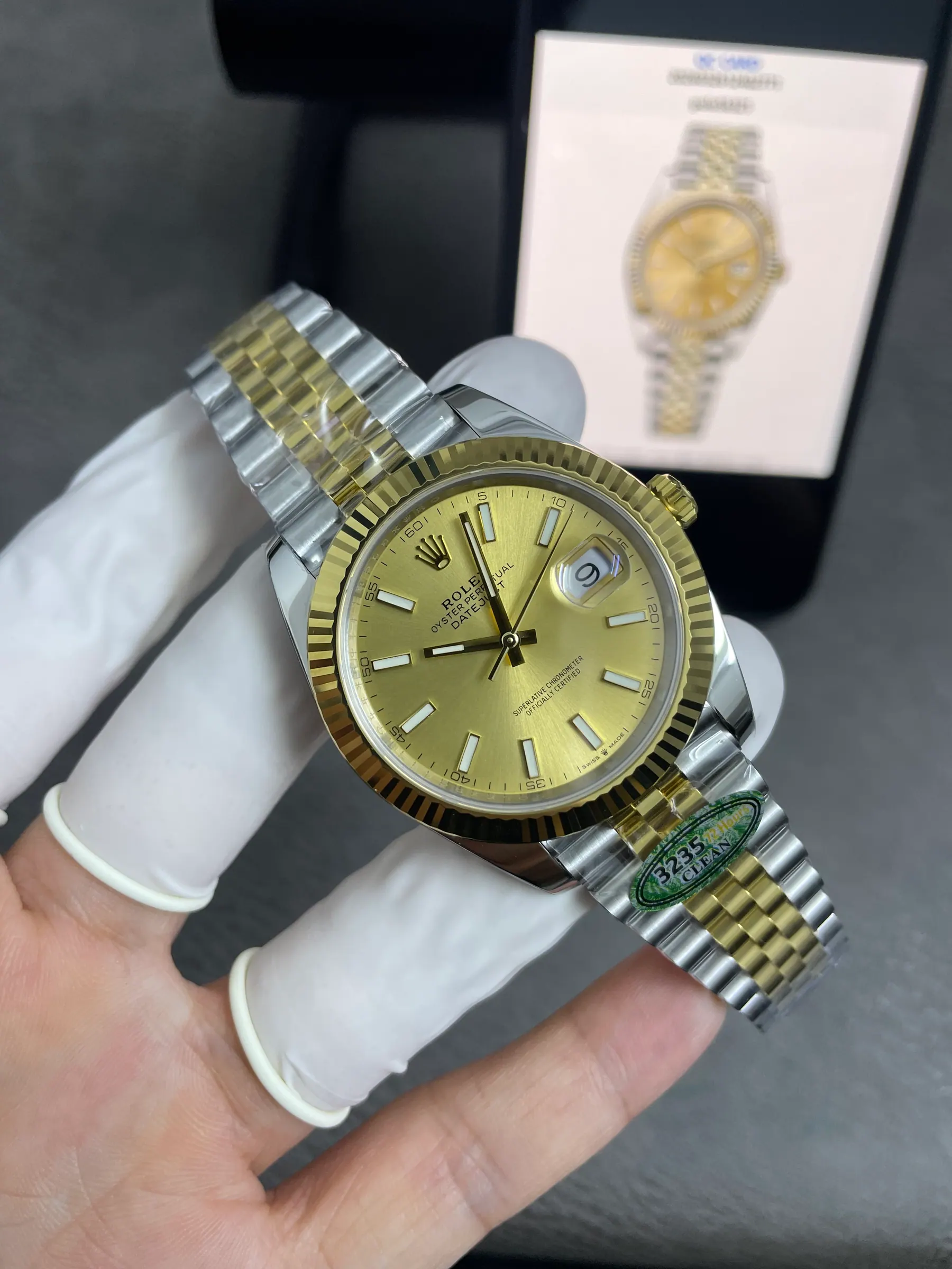 CLEAN｜3235 机芯｜41mm｜劳力士日志型 126333