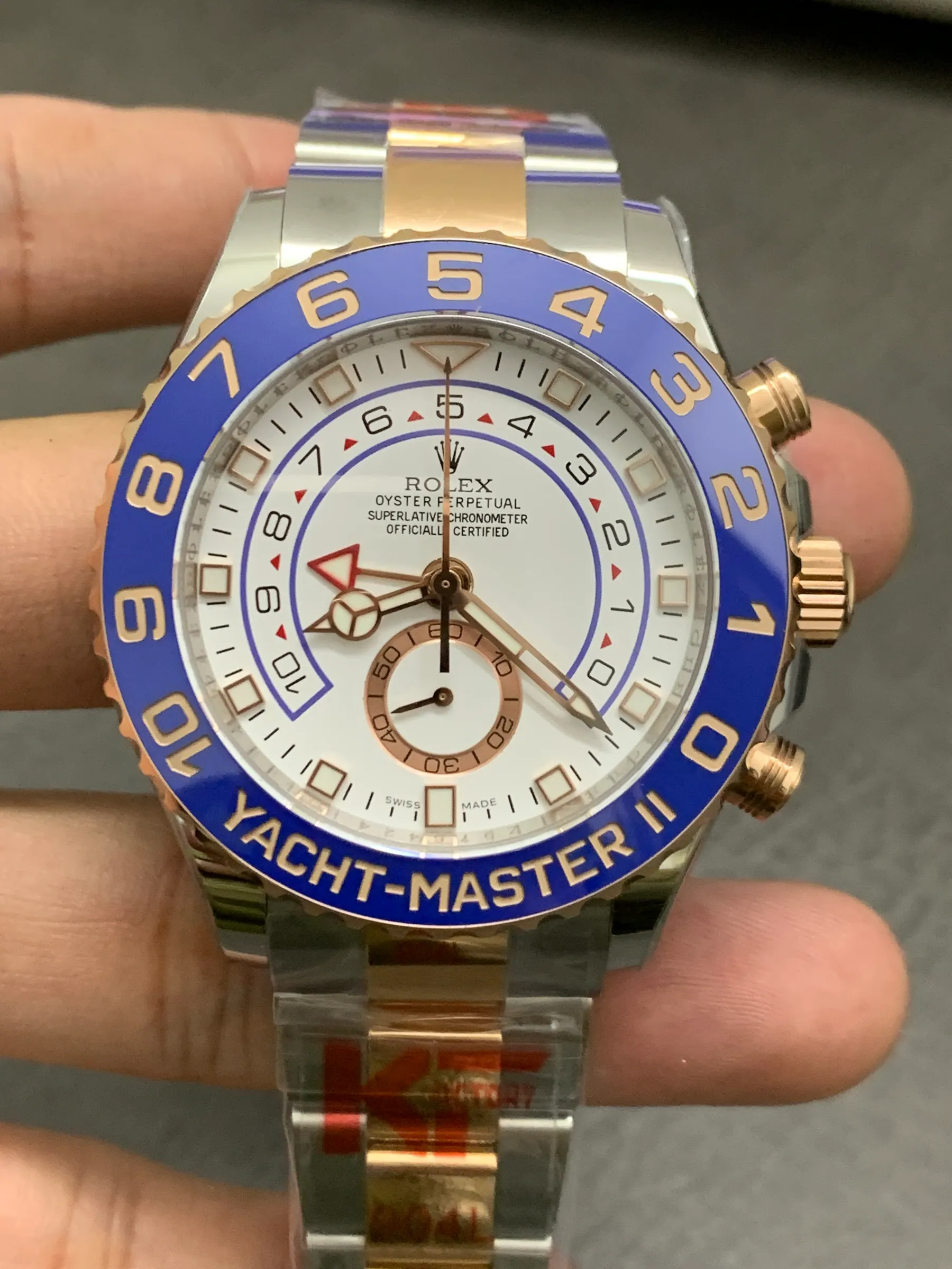 KF l 3235 机芯 l 44mm l Yacht-Master II M116681