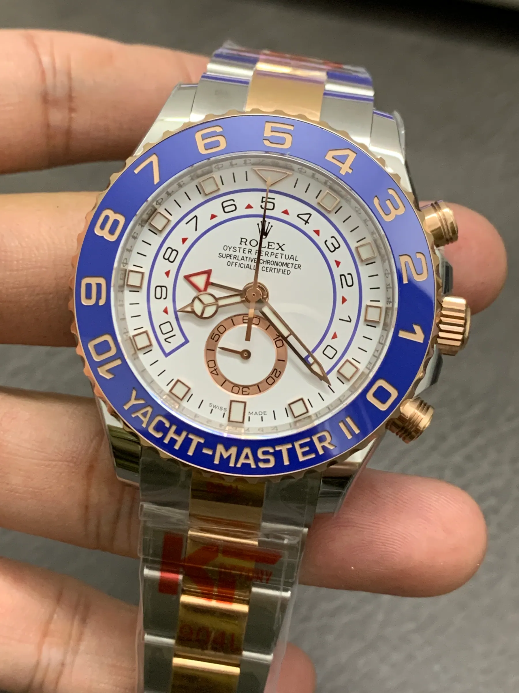 KF l 3235 机芯 l 44mm l Yacht-Master II M116681