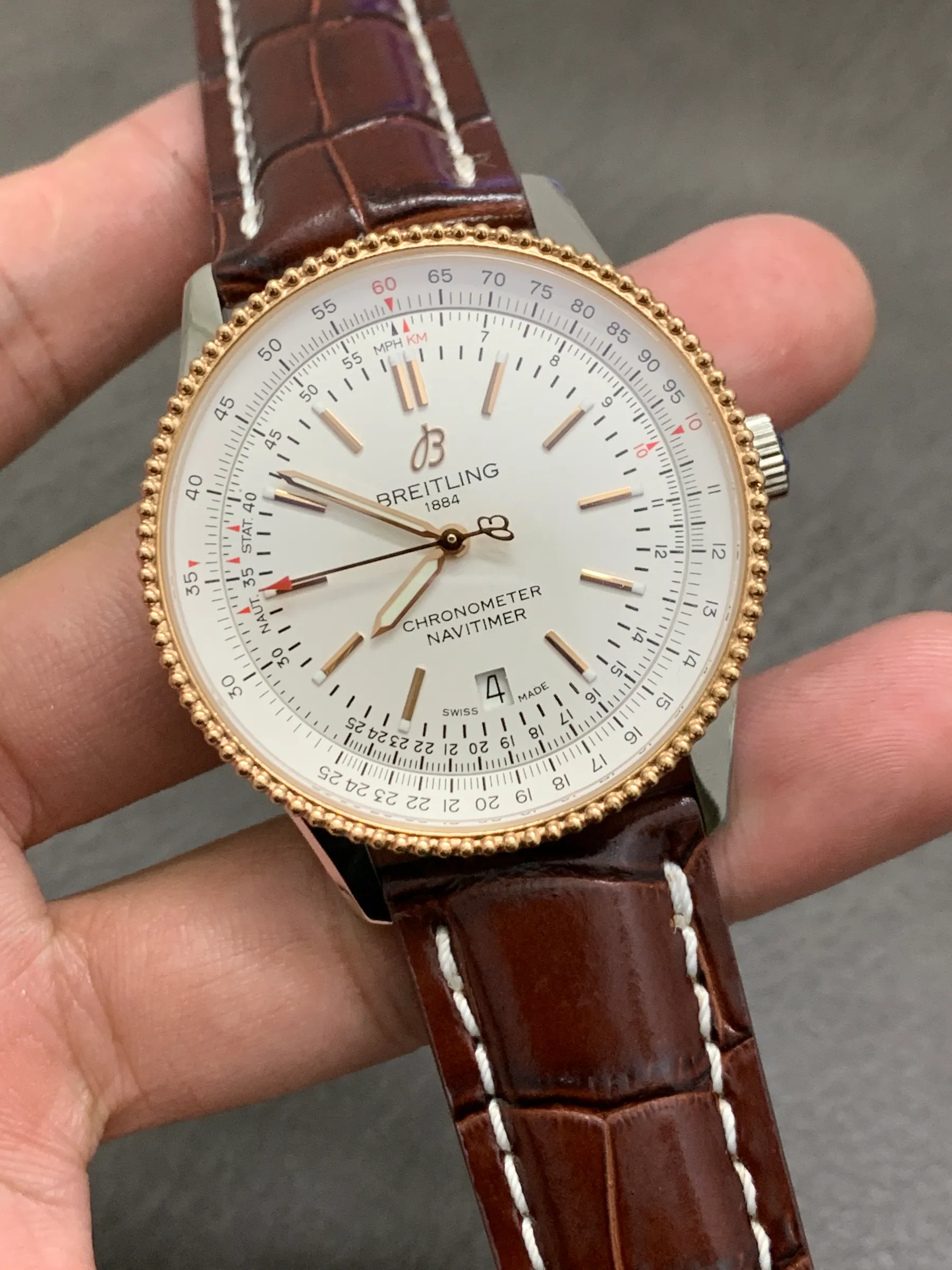 BLS l 2824 机芯 l 41mm l 百年灵 Navitimer 自动机械 41