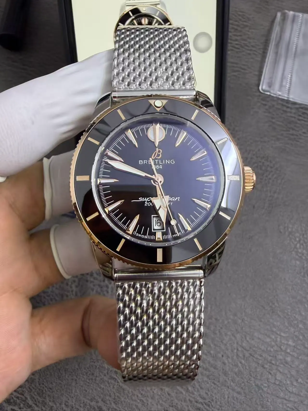 BLS l 2824 cal B20 l 42 mm l 百年灵超级海洋文化遗产 B31