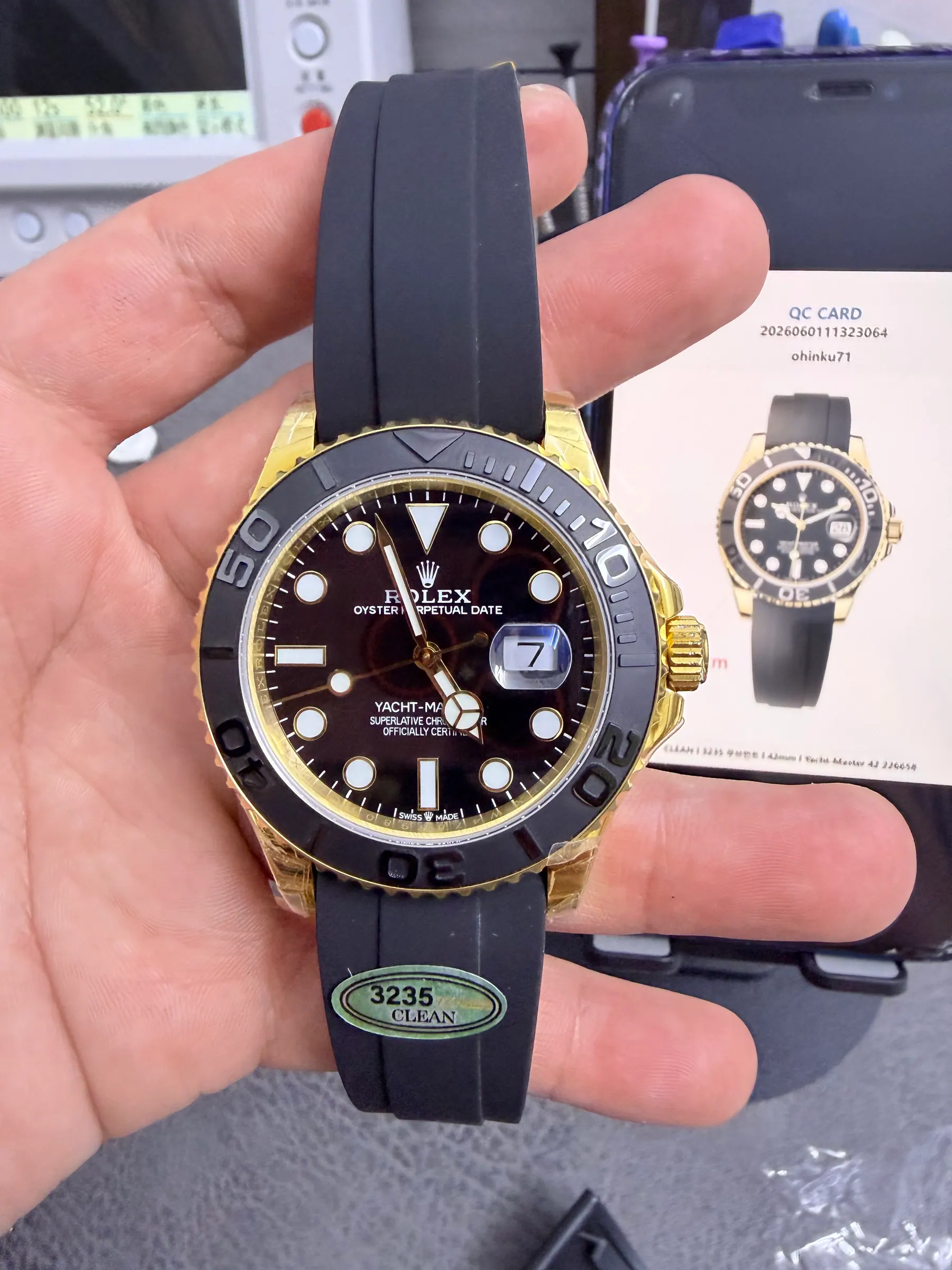 CLEAN l 3235 机芯 l 42mm l Yacht-Master 42 226658