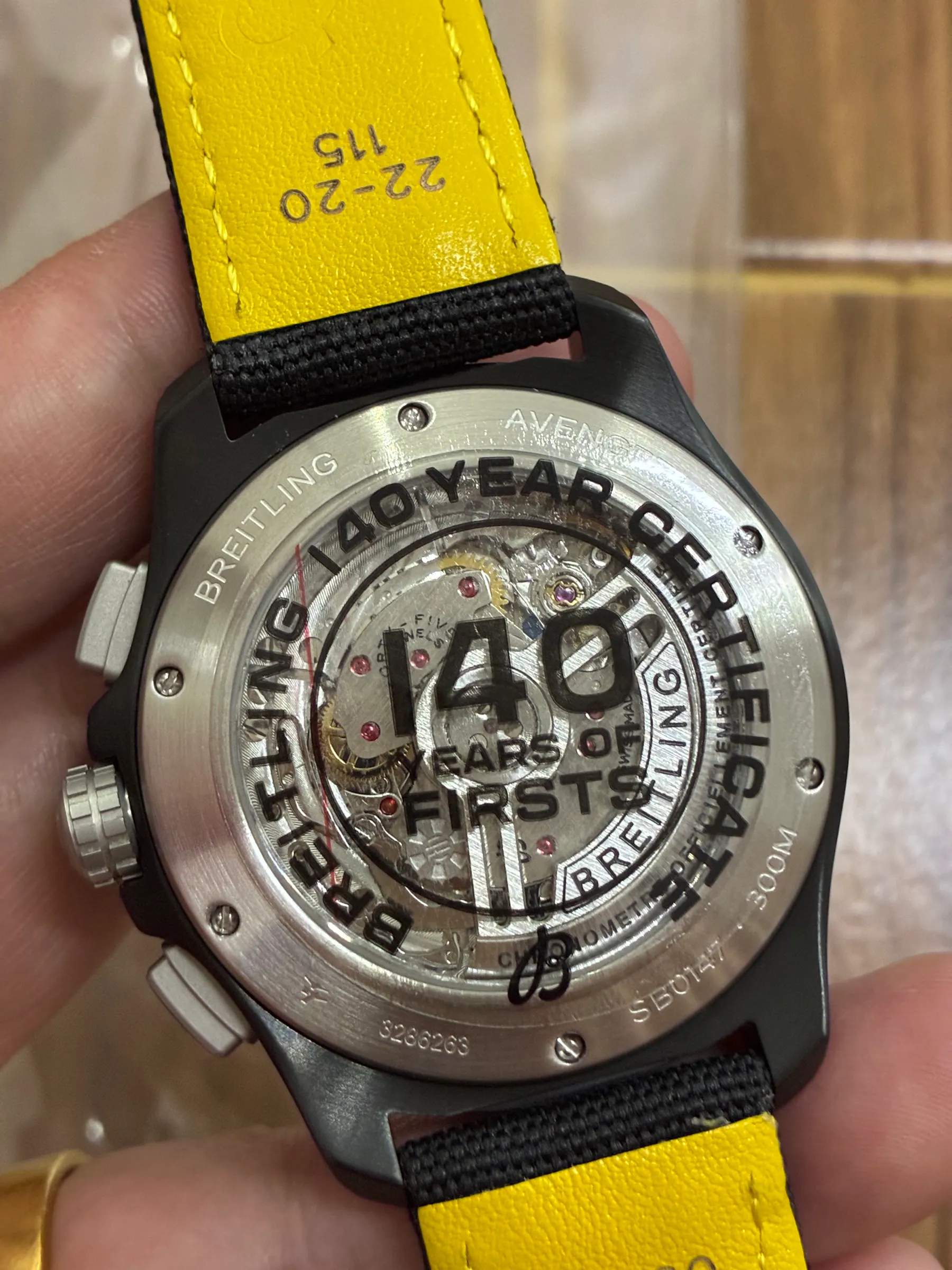 BLS l 7750 l 44mm l 百年灵 Avenger B01 计时码表 V2