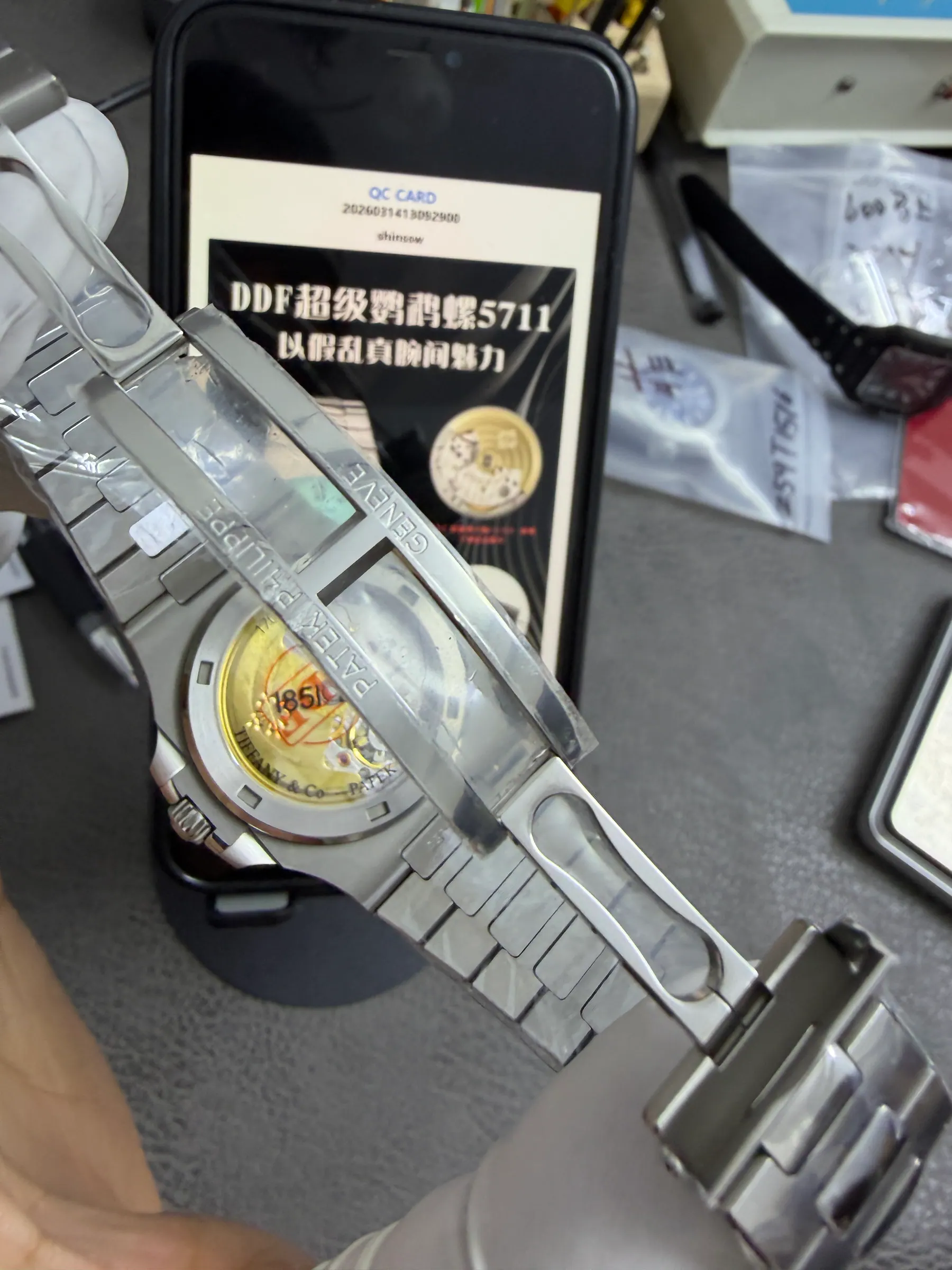 DDF | Cal.324 机芯｜百达翡丽 Nautilus 5711