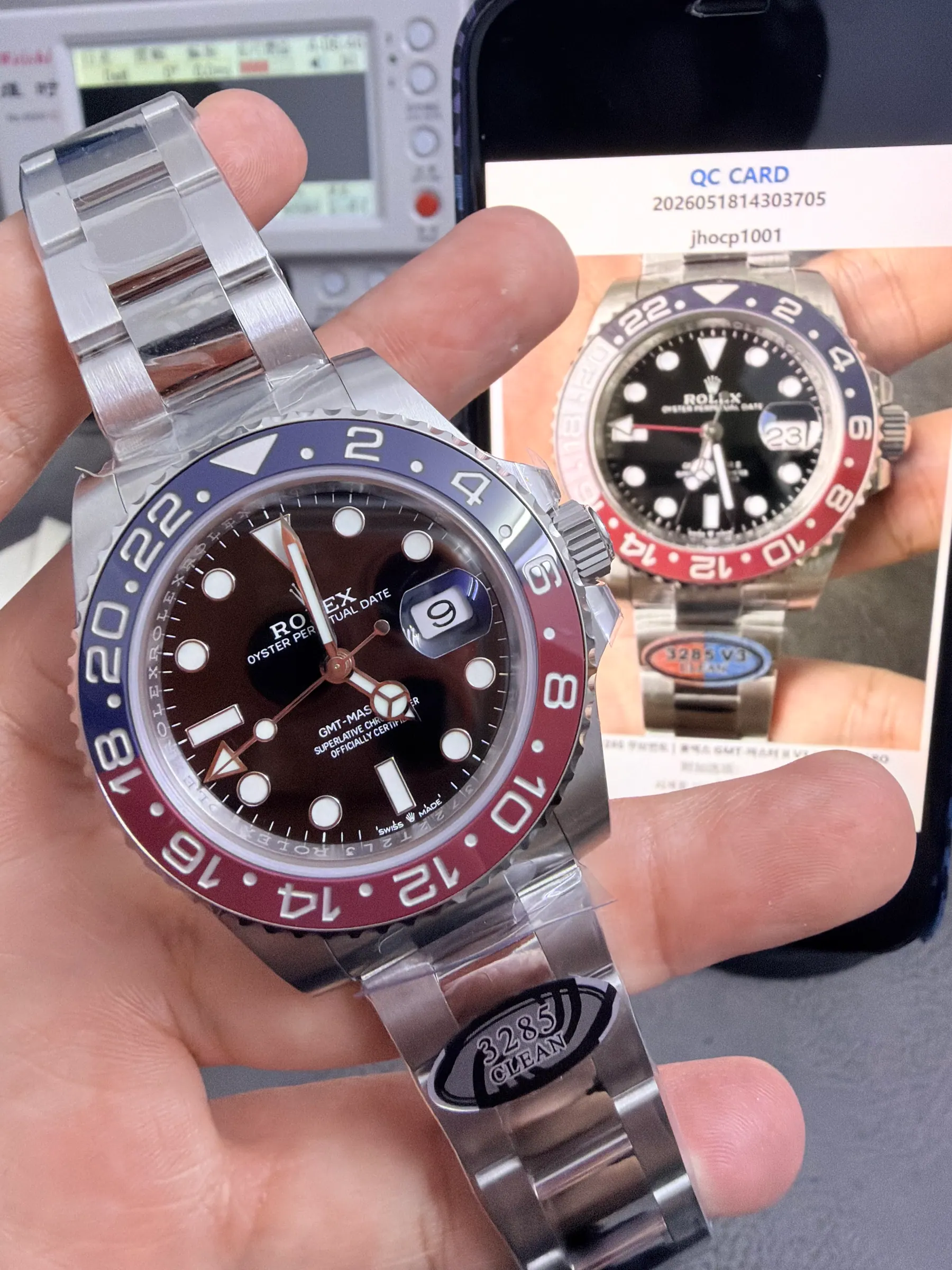 CLEAN | 3285 机芯｜劳力士 GMT-Master II V3 126710BLRO