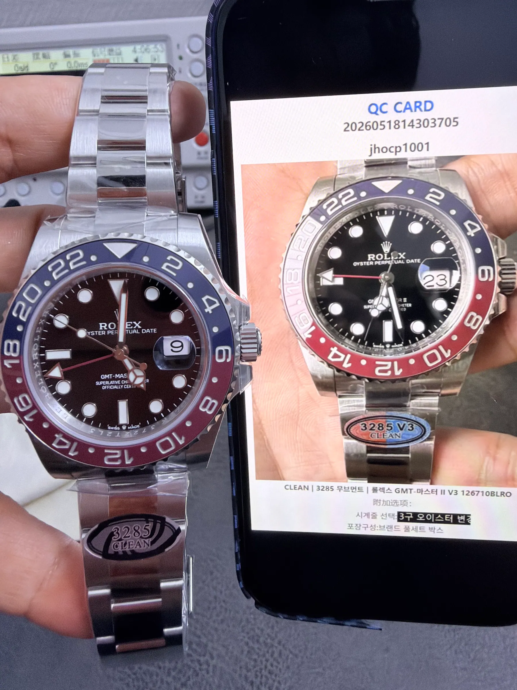 CLEAN | 3285 机芯｜劳力士 GMT-Master II V3 126710BLRO