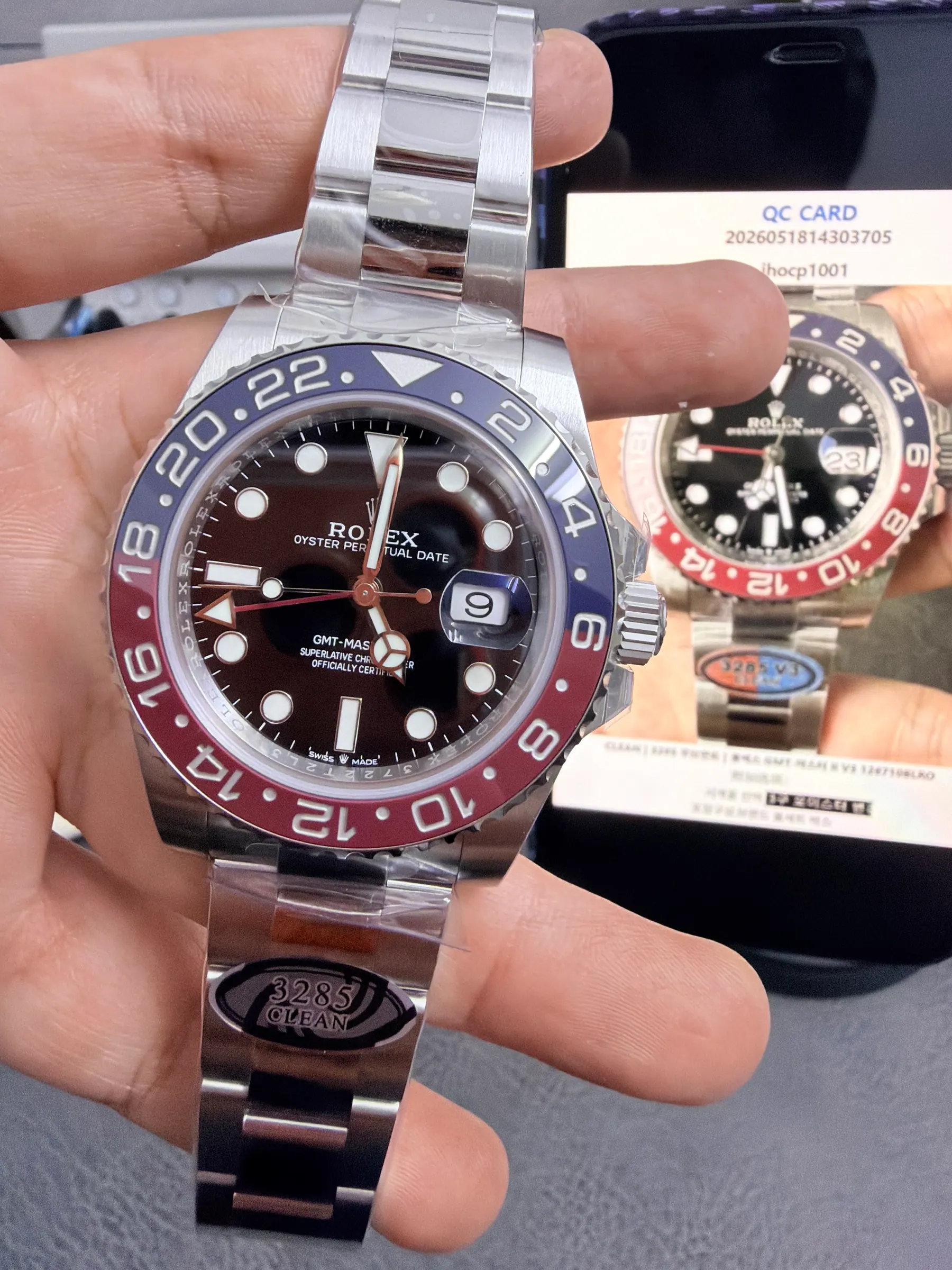 CLEAN | 3285 机芯｜劳力士 GMT-Master II V3 126710BLRO