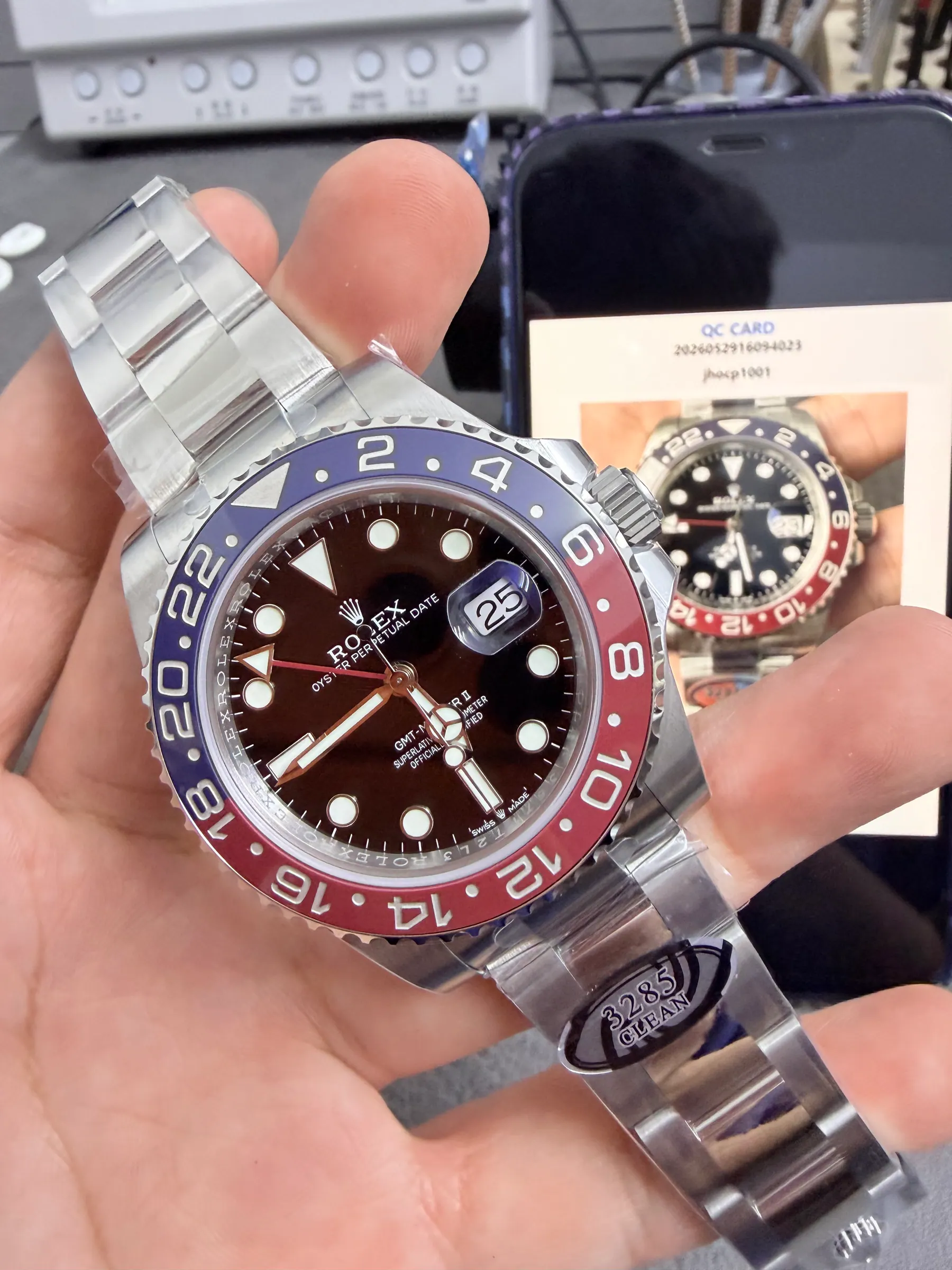 CLEAN | 3285 机芯｜劳力士 GMT-Master II V3 126710BLRO