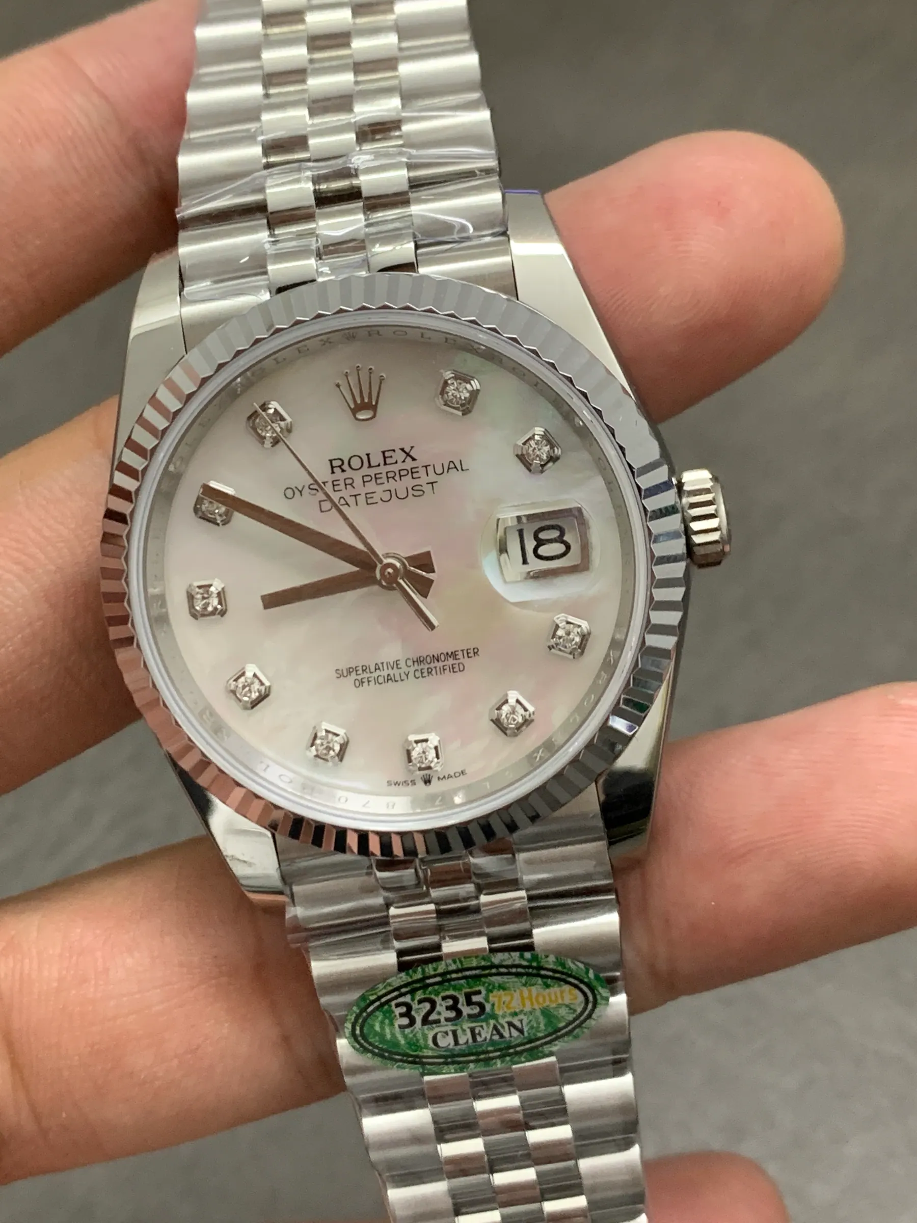 CLEAN｜3235机芯｜36mm｜劳力士日志型 126234