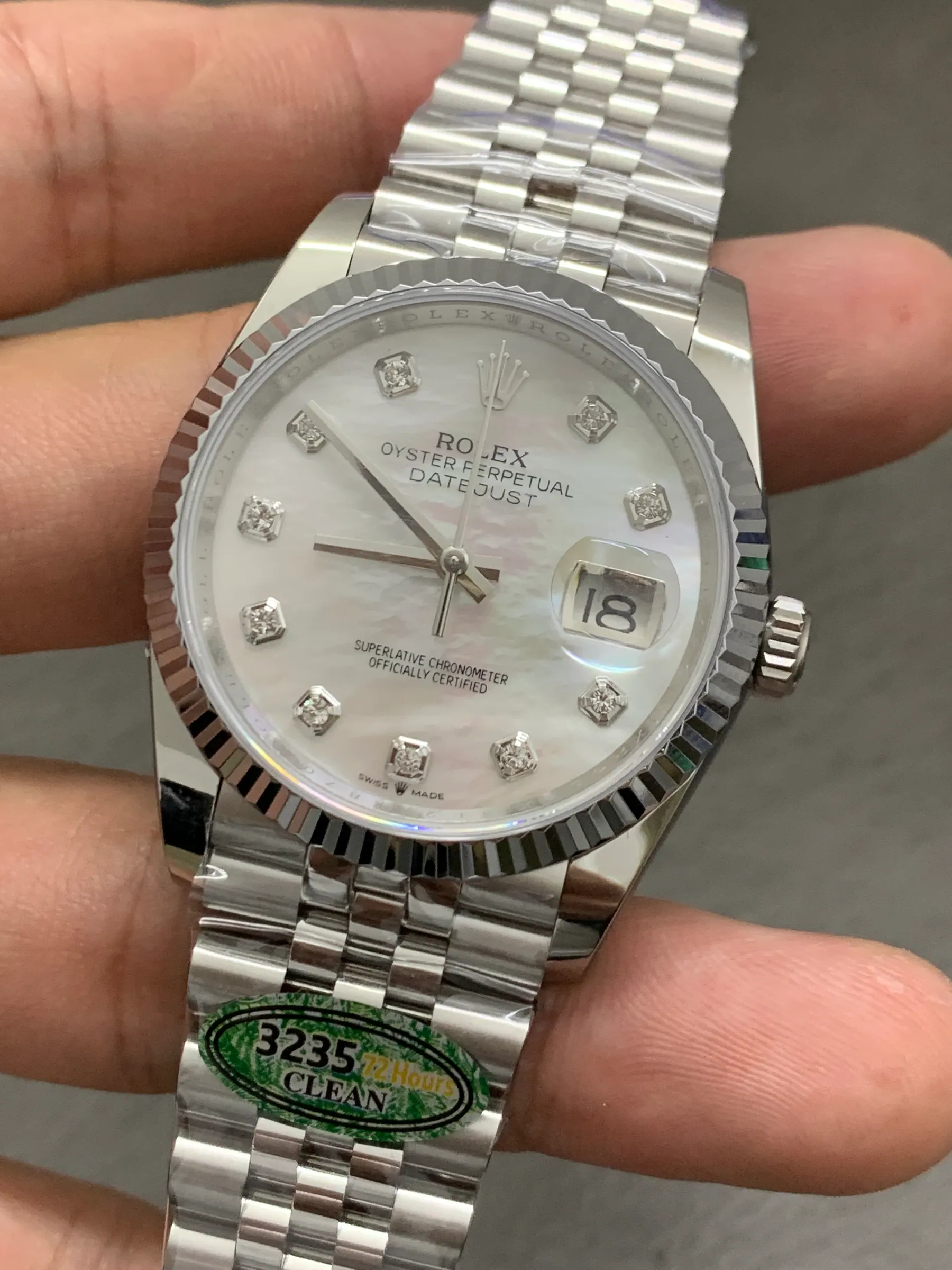 CLEAN｜3235机芯｜36mm｜劳力士日志型 126234