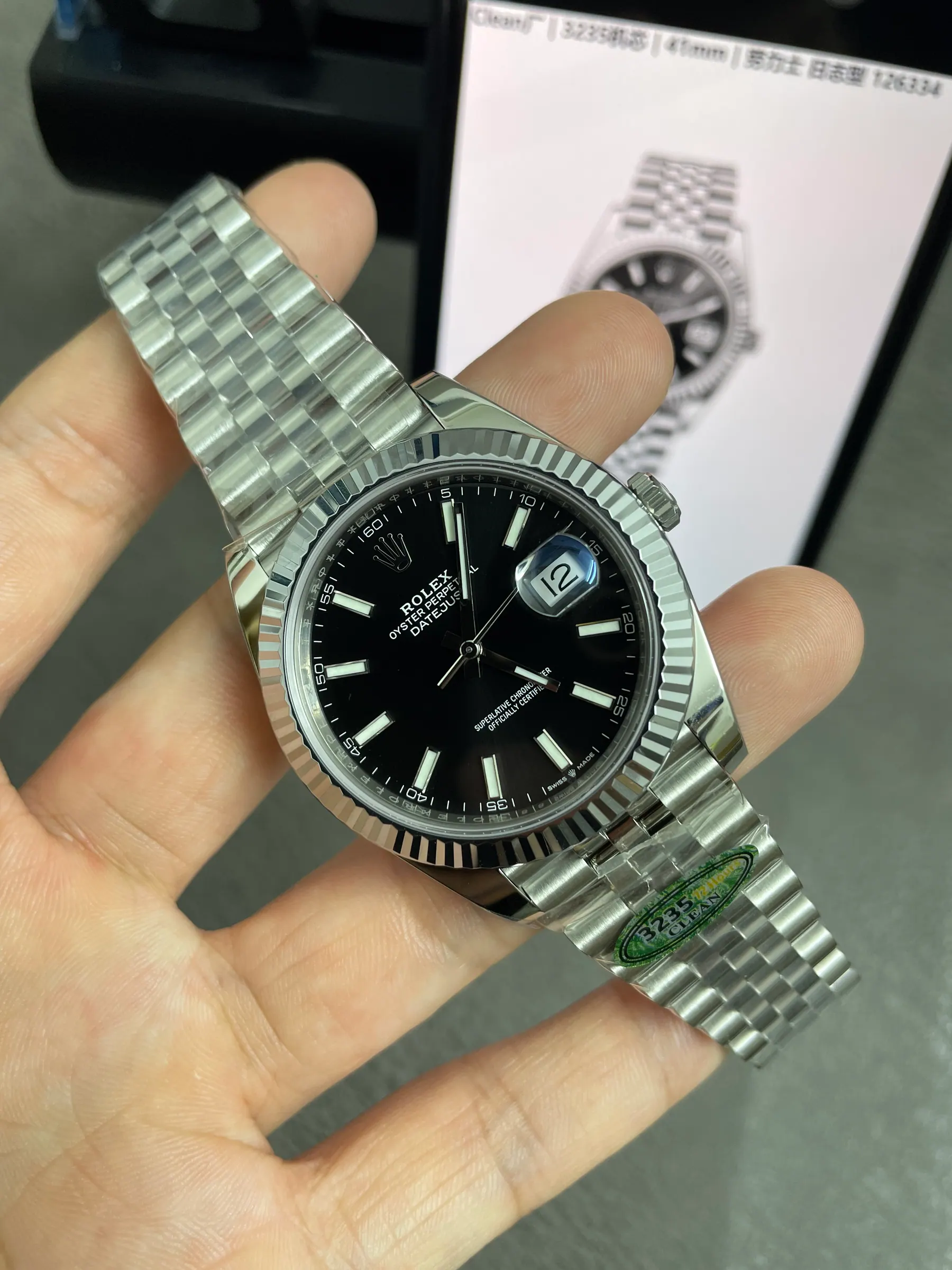 CLEAN | 3235机芯｜41mm 劳力士日志型 126334
