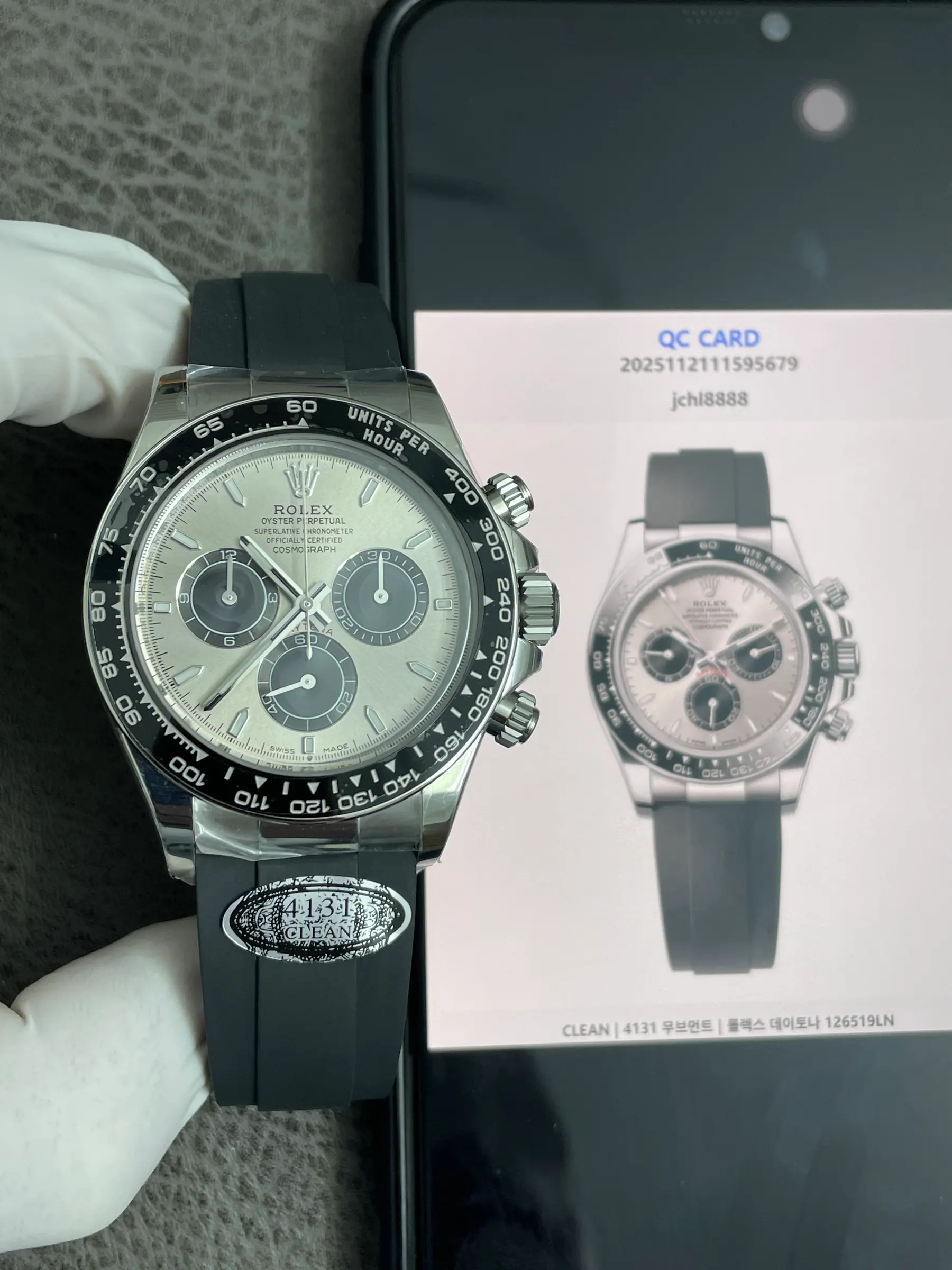 CLEAN | 4131 机芯｜劳力士 Daytona 126519LN
