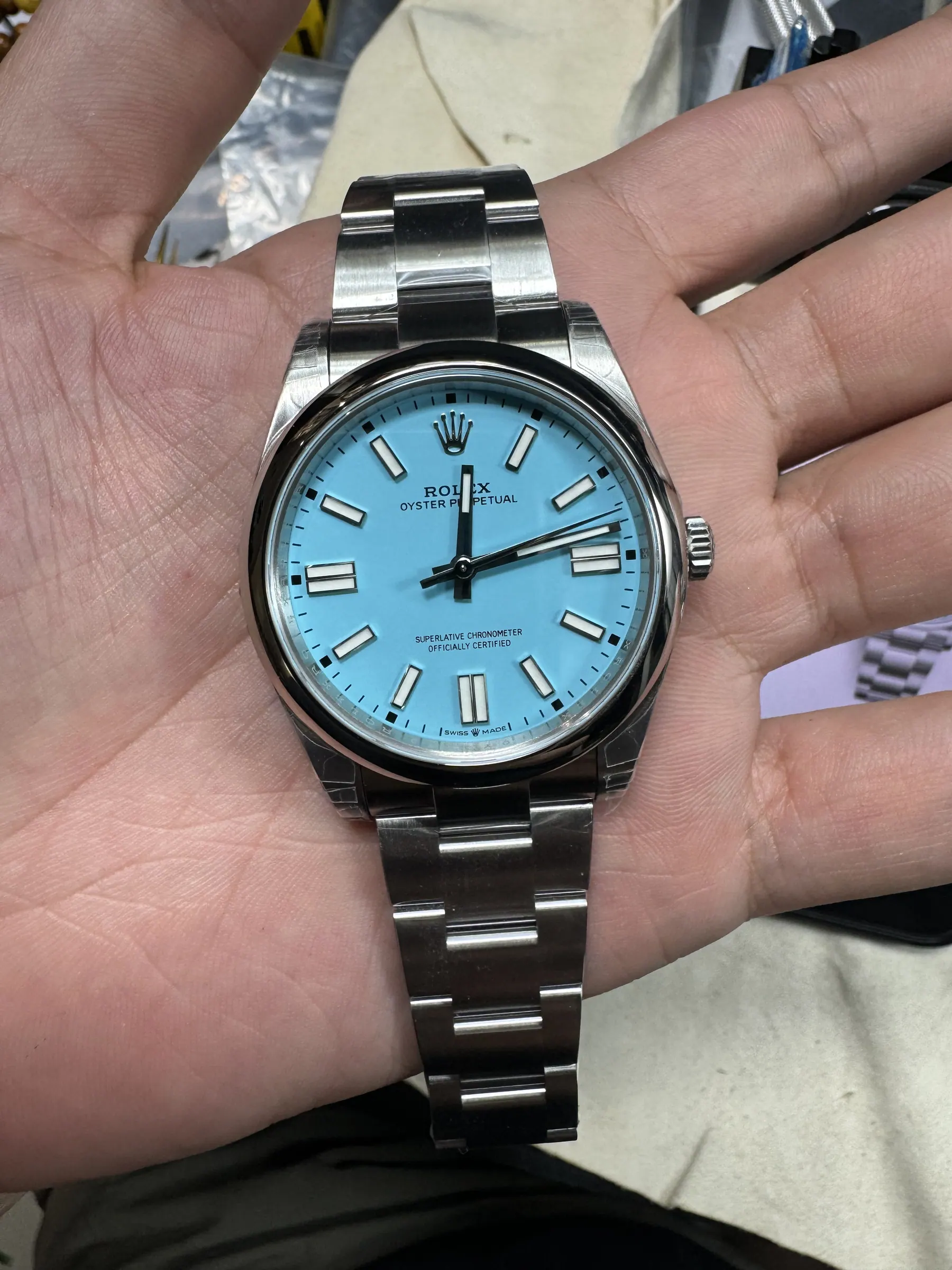 VS | 3230 机芯｜41mm l 劳力士 Oyster Perpetual 124300